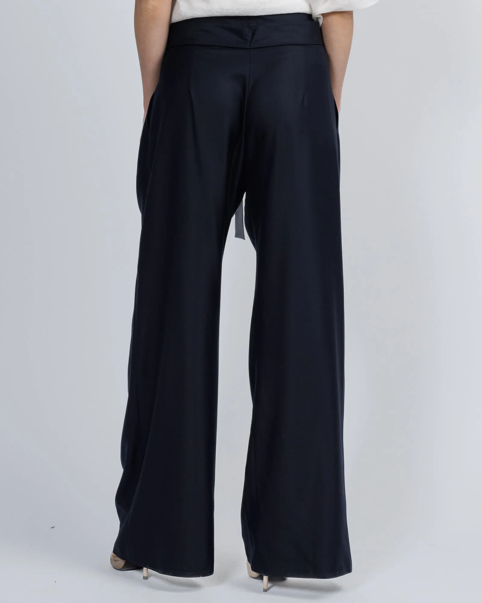 Wide Leg Pant With Belt sold by TNT Fashion product image thumbnail 4