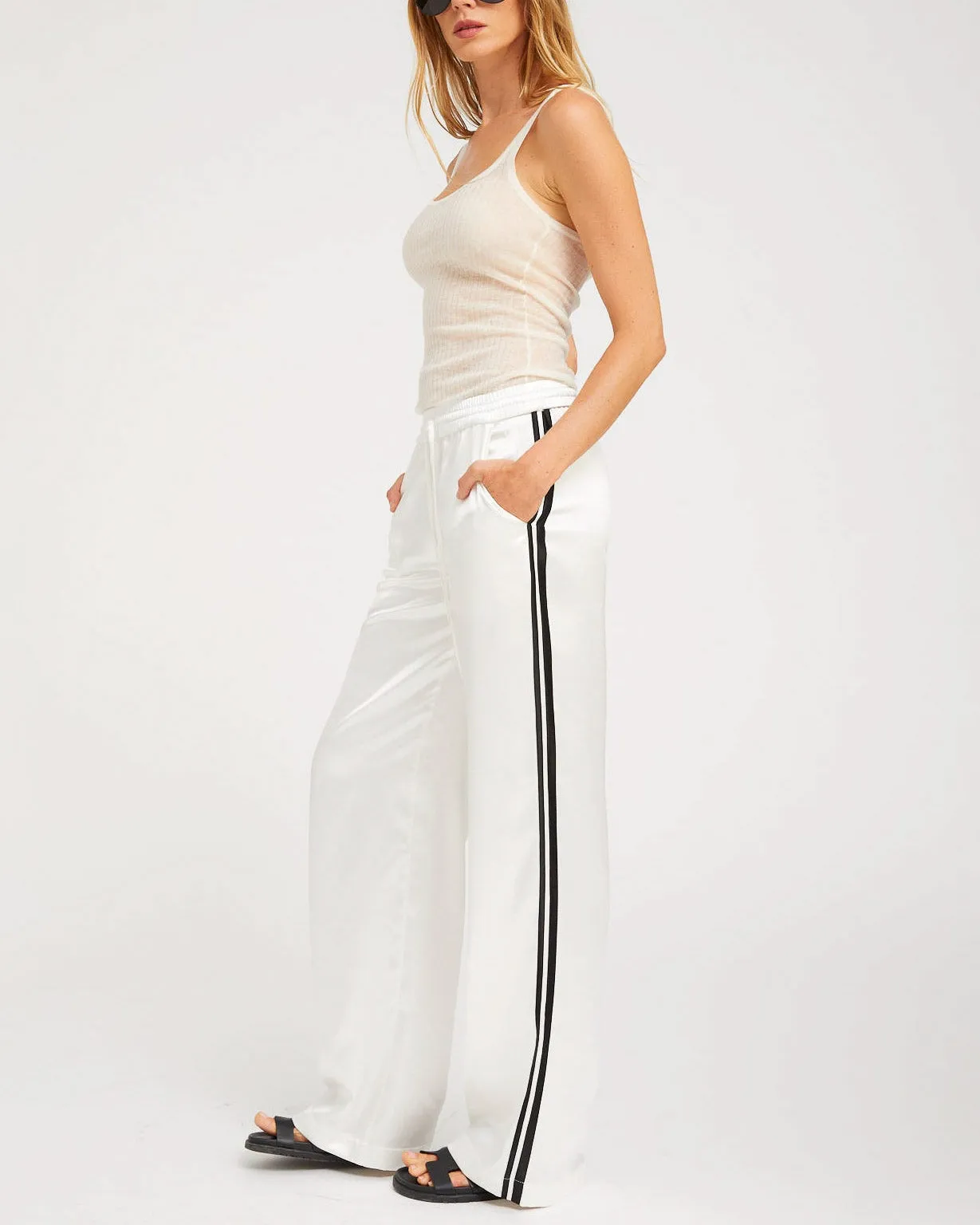 Silk Athletic Pants sold by TNT Fashion product image thumbnail 3