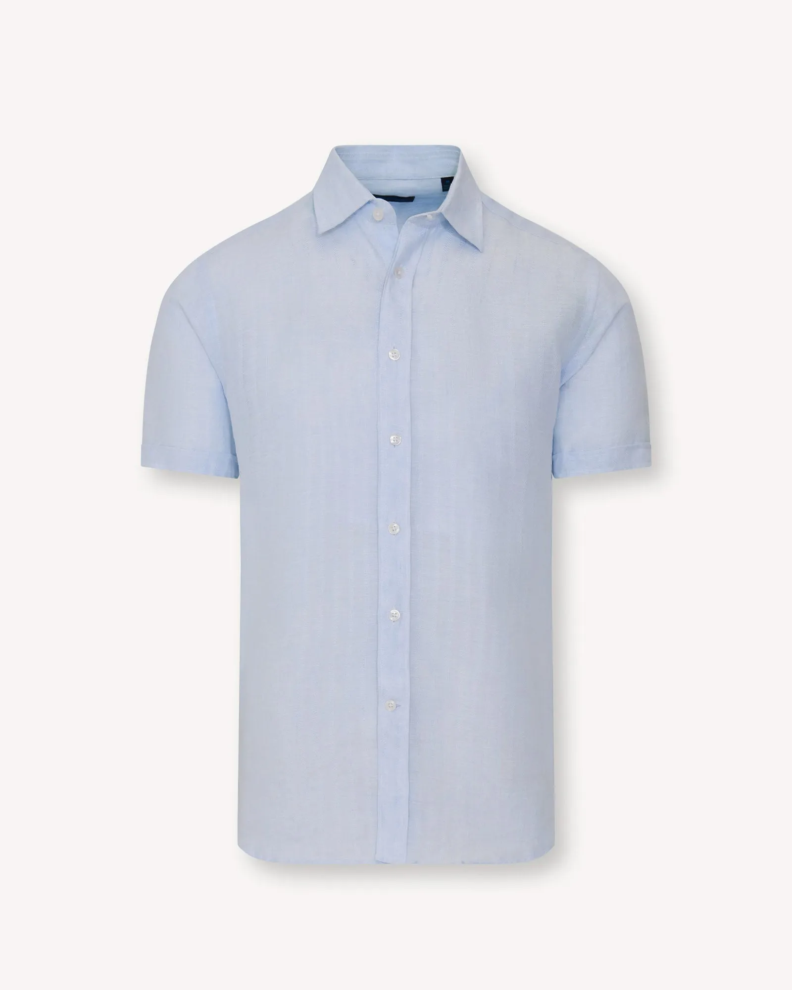 Textured Tonal Stripe Linen Shirt sold by TNT Fashion product image thumbnail 5
