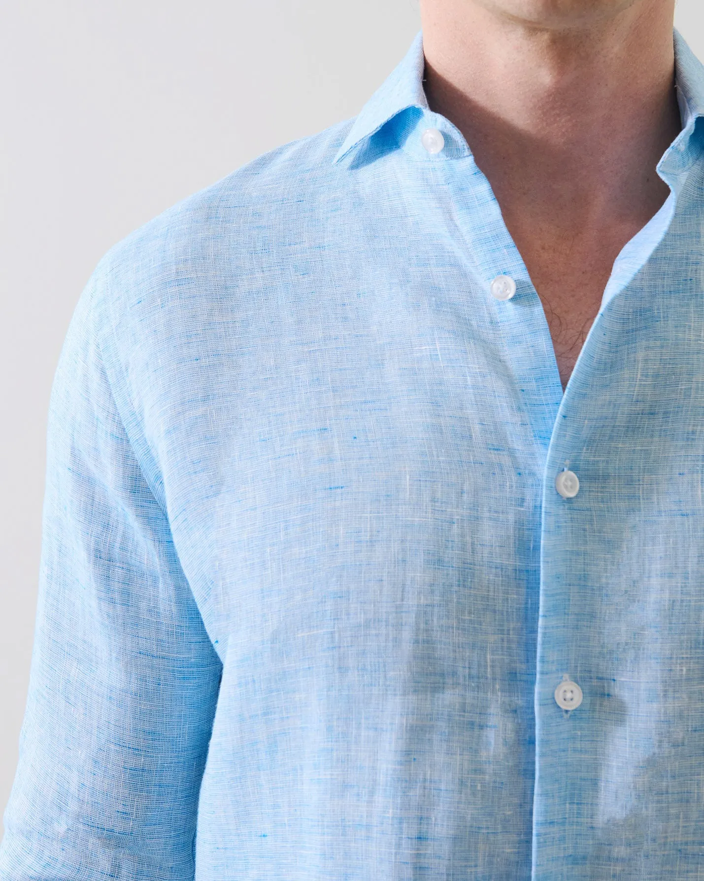 Linen End on End Shirt sold by TNT Fashion product image thumbnail 5