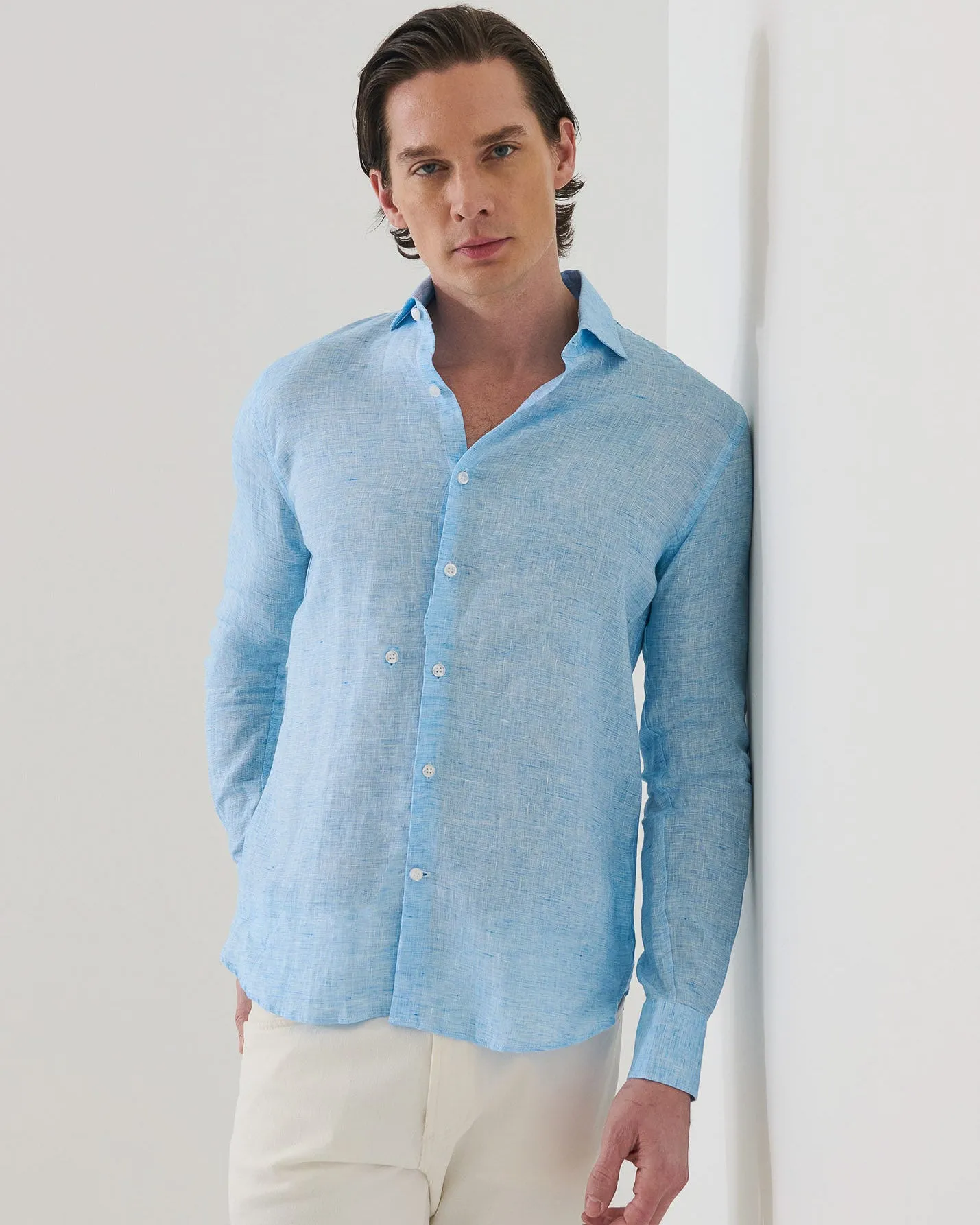 Linen End on End Shirt sold by TNT Fashion product image thumbnail 2