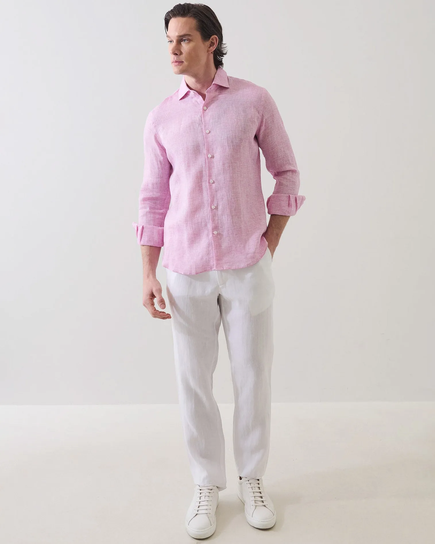 Linen End on End Shirt sold by TNT Fashion product image thumbnail 2