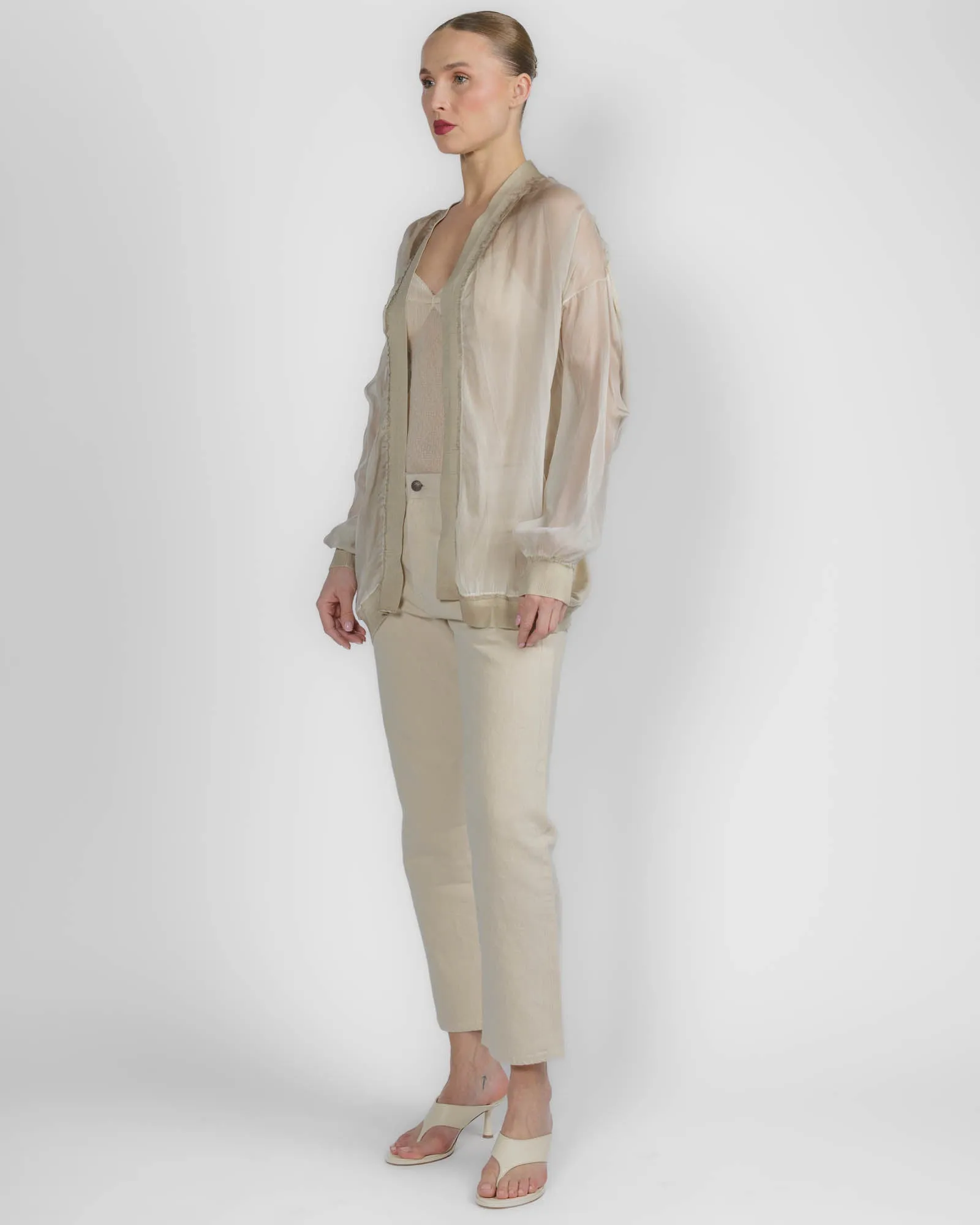 Painted Chiffon Cardigan sold by TNT Fashion product image thumbnail 4