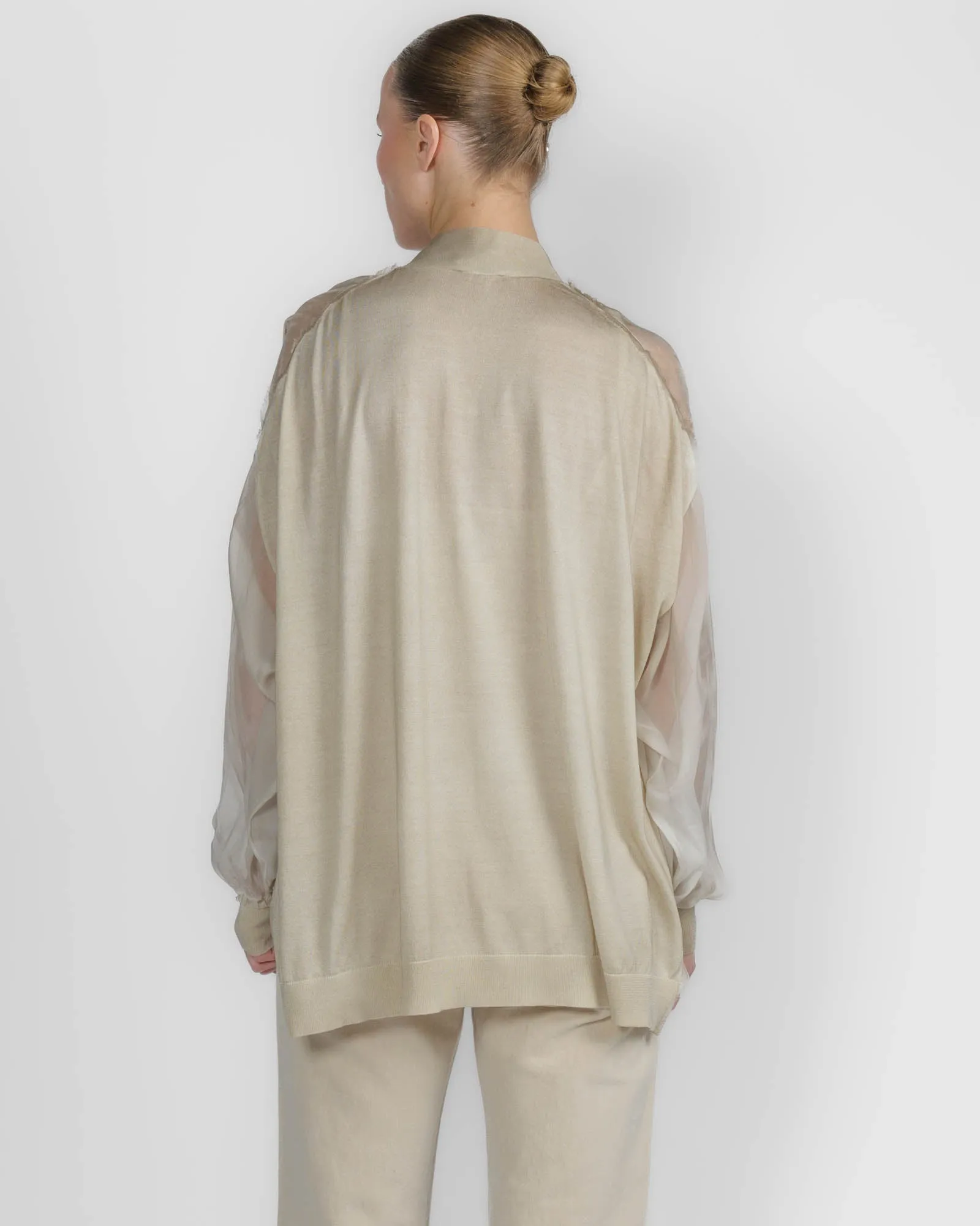 Painted Chiffon Cardigan sold by TNT Fashion product image thumbnail 3
