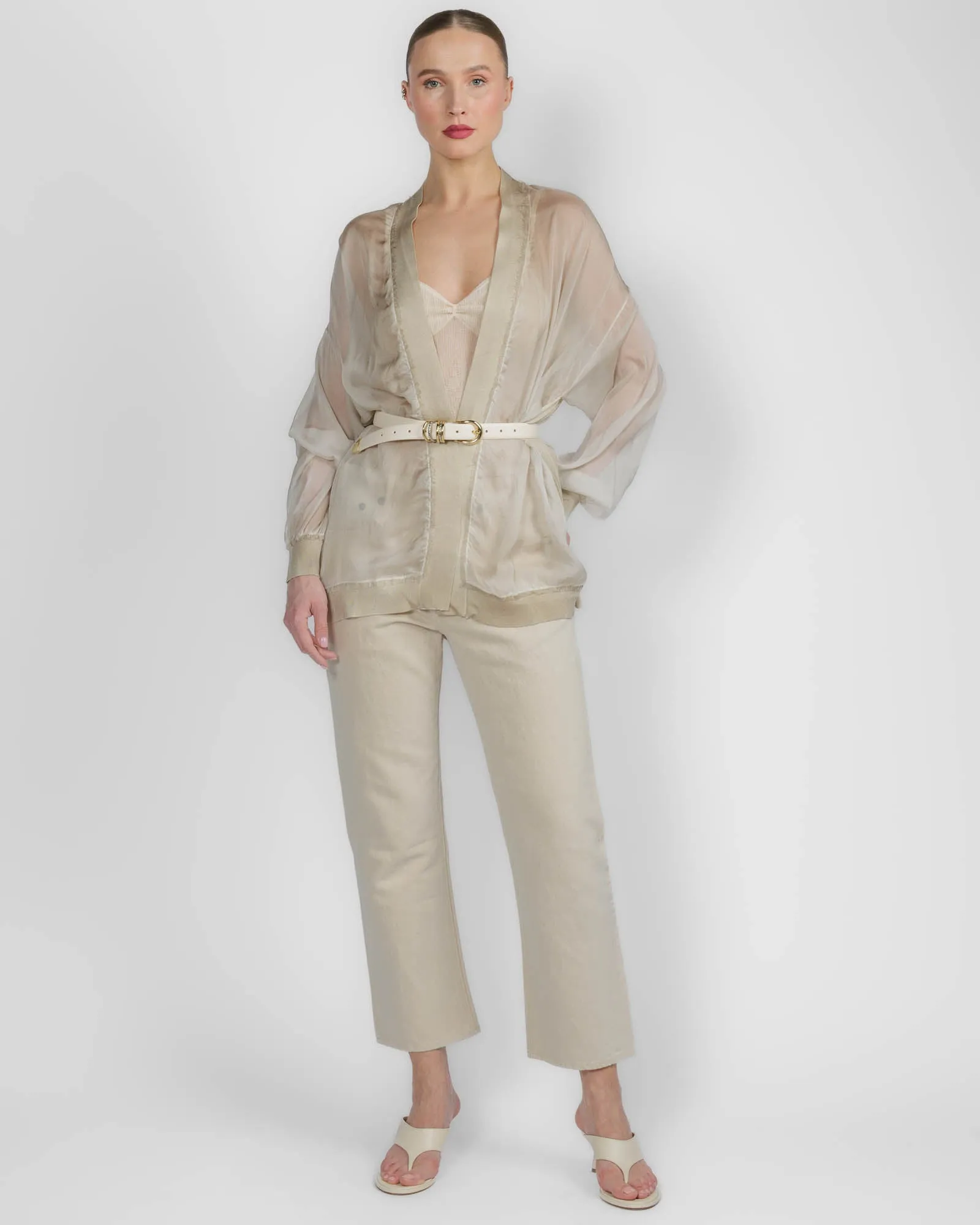 Painted Chiffon Cardigan sold by TNT Fashion product image thumbnail 2