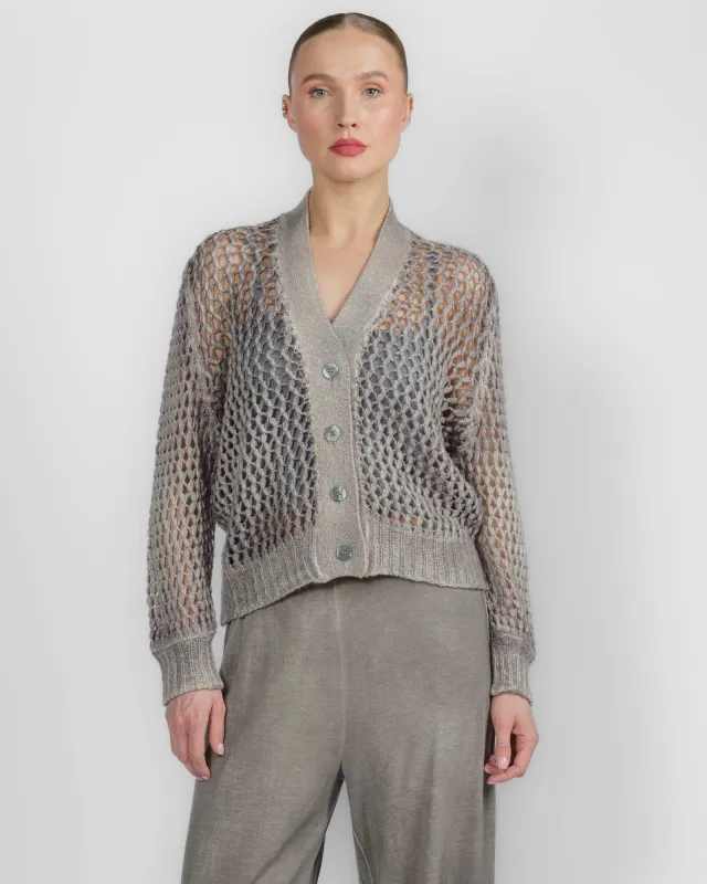 Painted Lace Cardigan made by Avant Toi