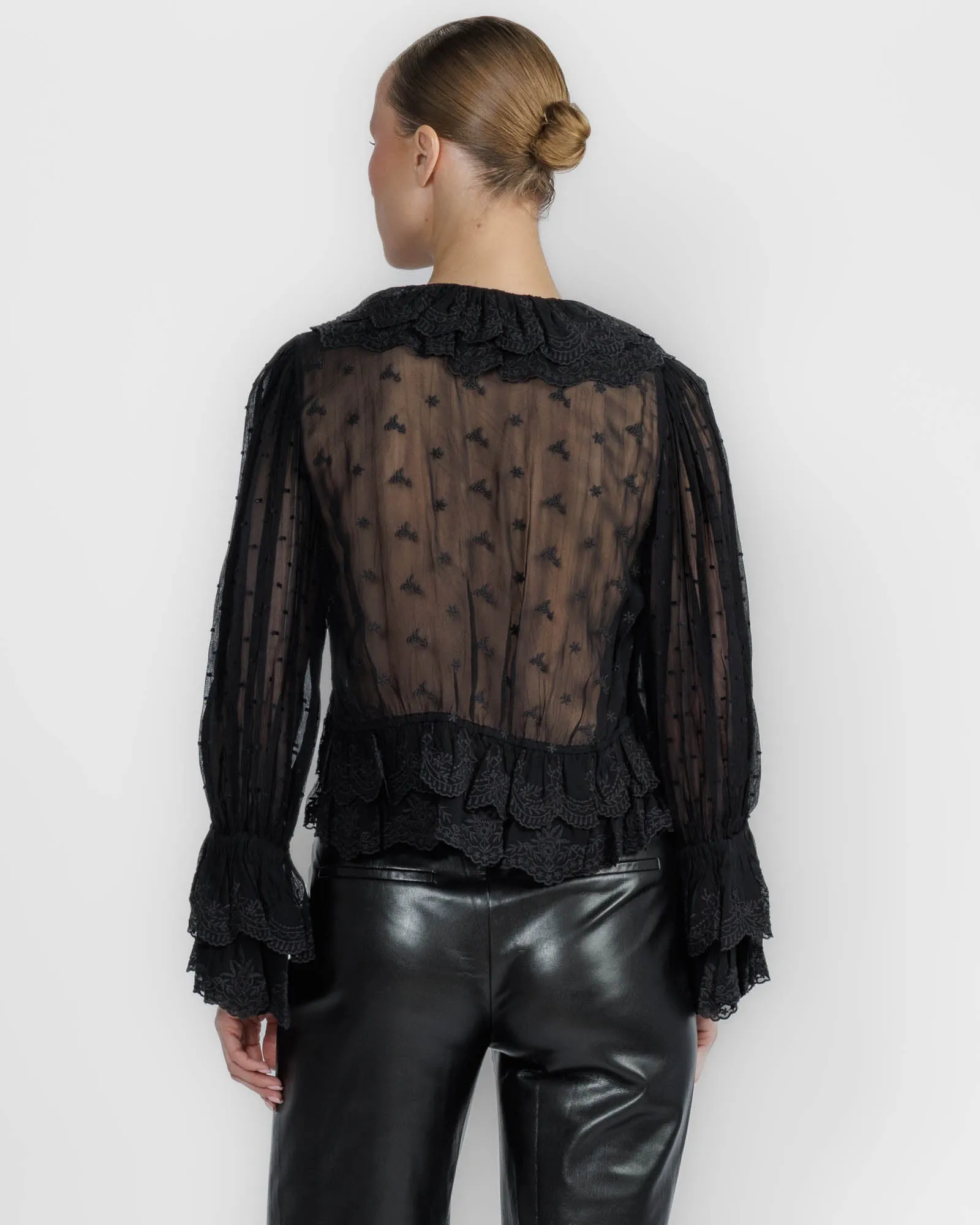 Tenney Ruffle Top sold by TNT Fashion product image thumbnail 3