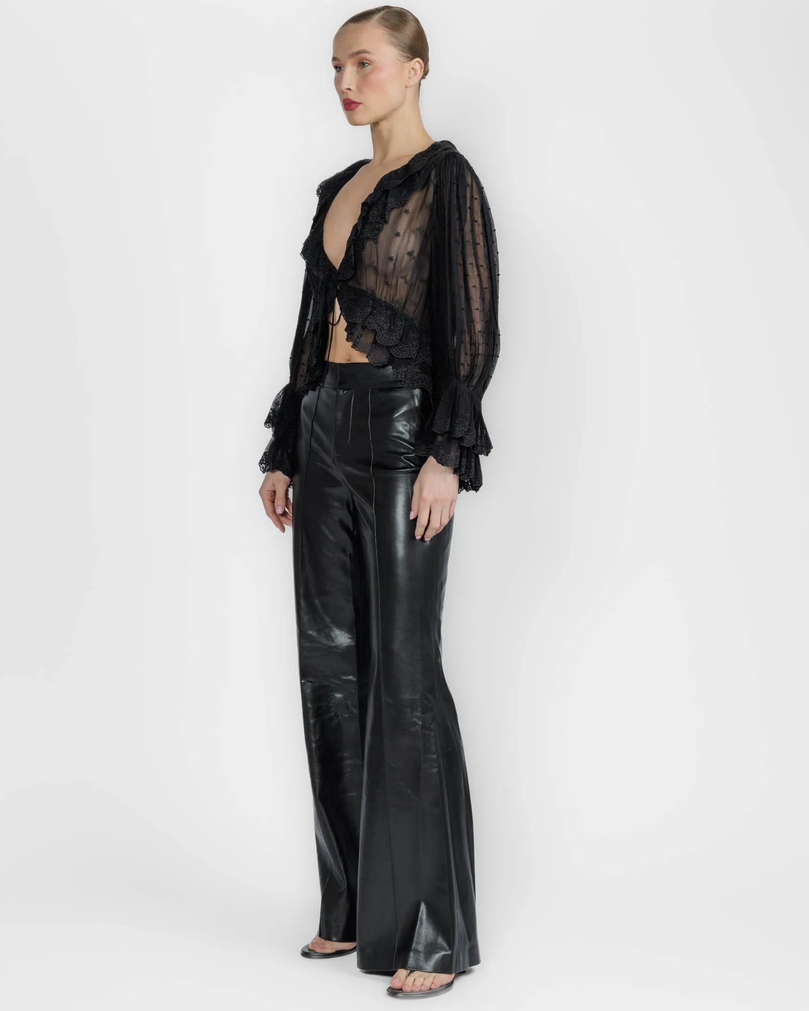 Tenney Ruffle Top sold by TNT Fashion product image thumbnail 4
