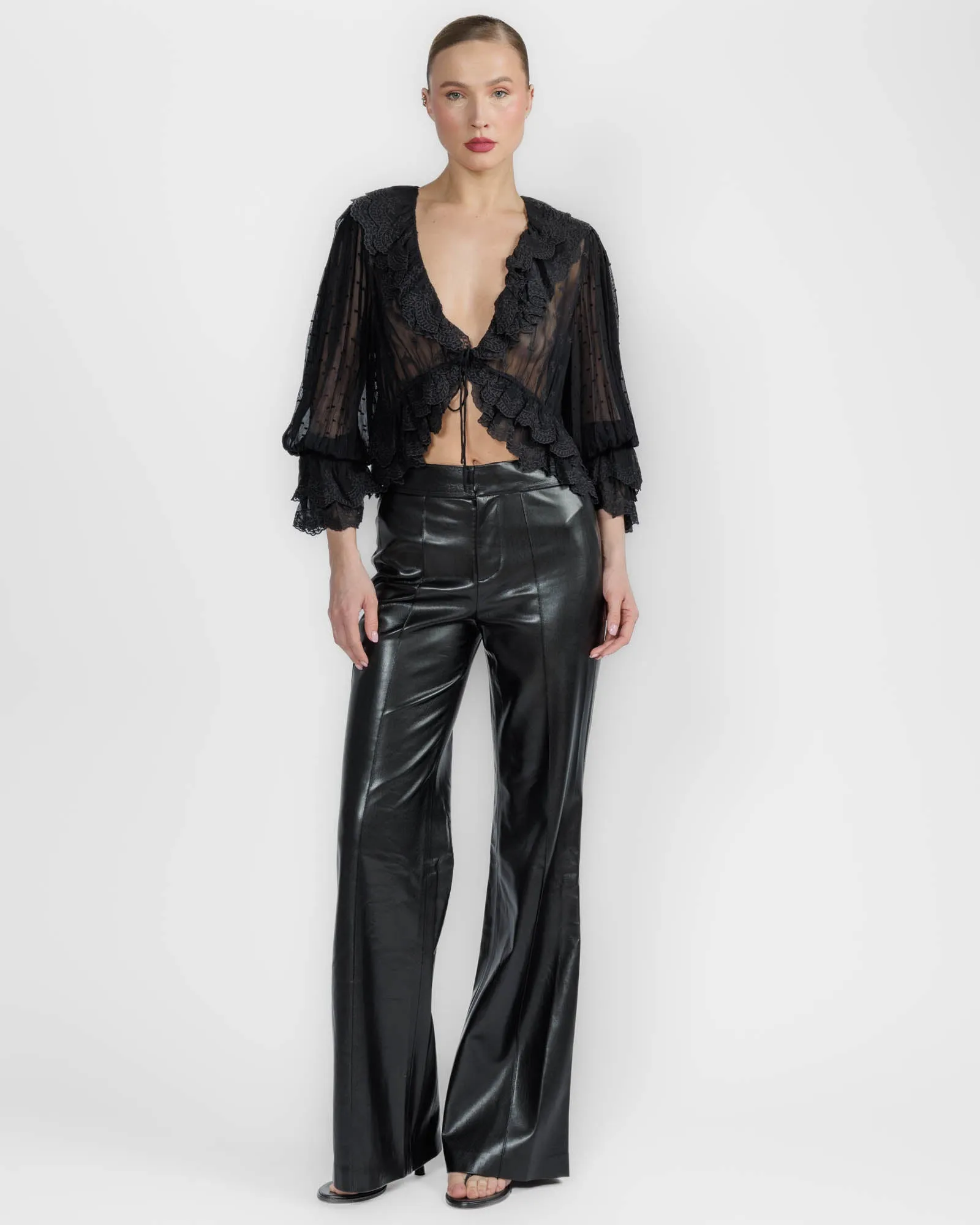 Tenney Ruffle Top sold by TNT Fashion product image thumbnail 2