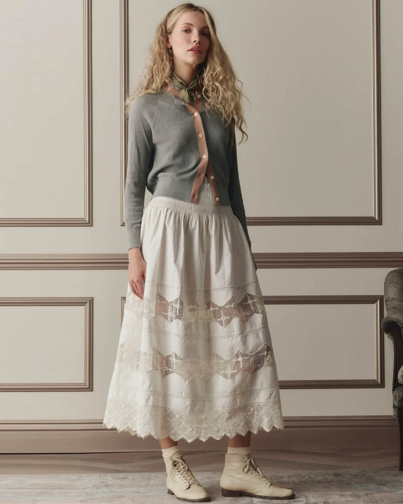 Rosette Canary Skirt sold by TNT Fashion product image thumbnail 2
