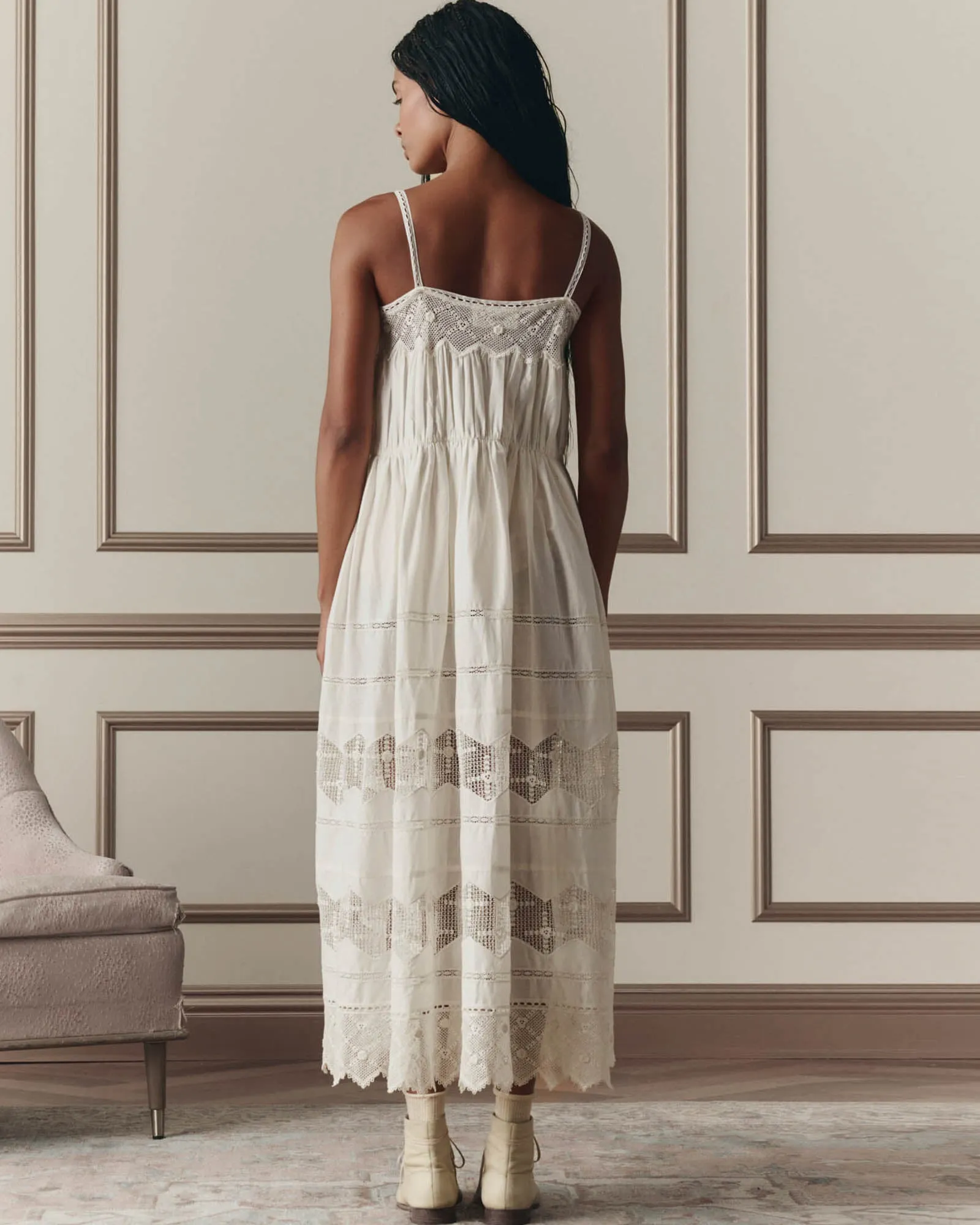 Rosette Crocht Dress sold by TNT Fashion product image thumbnail 2