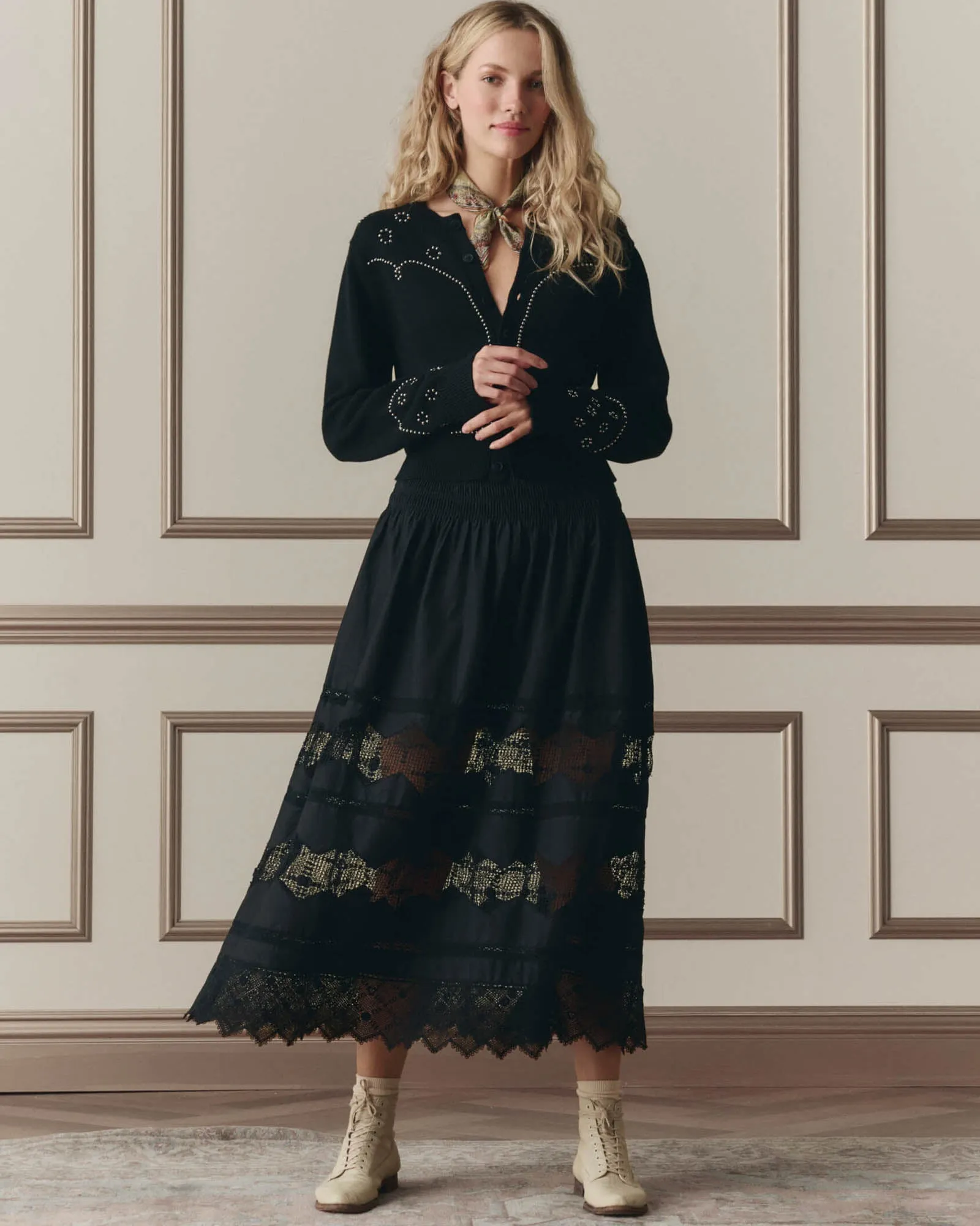 Rosette Canary Skirt sold by TNT Fashion product image thumbnail 2