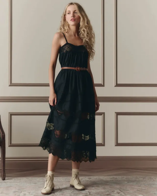 Rosette Crocht Dress made by THE GREAT.