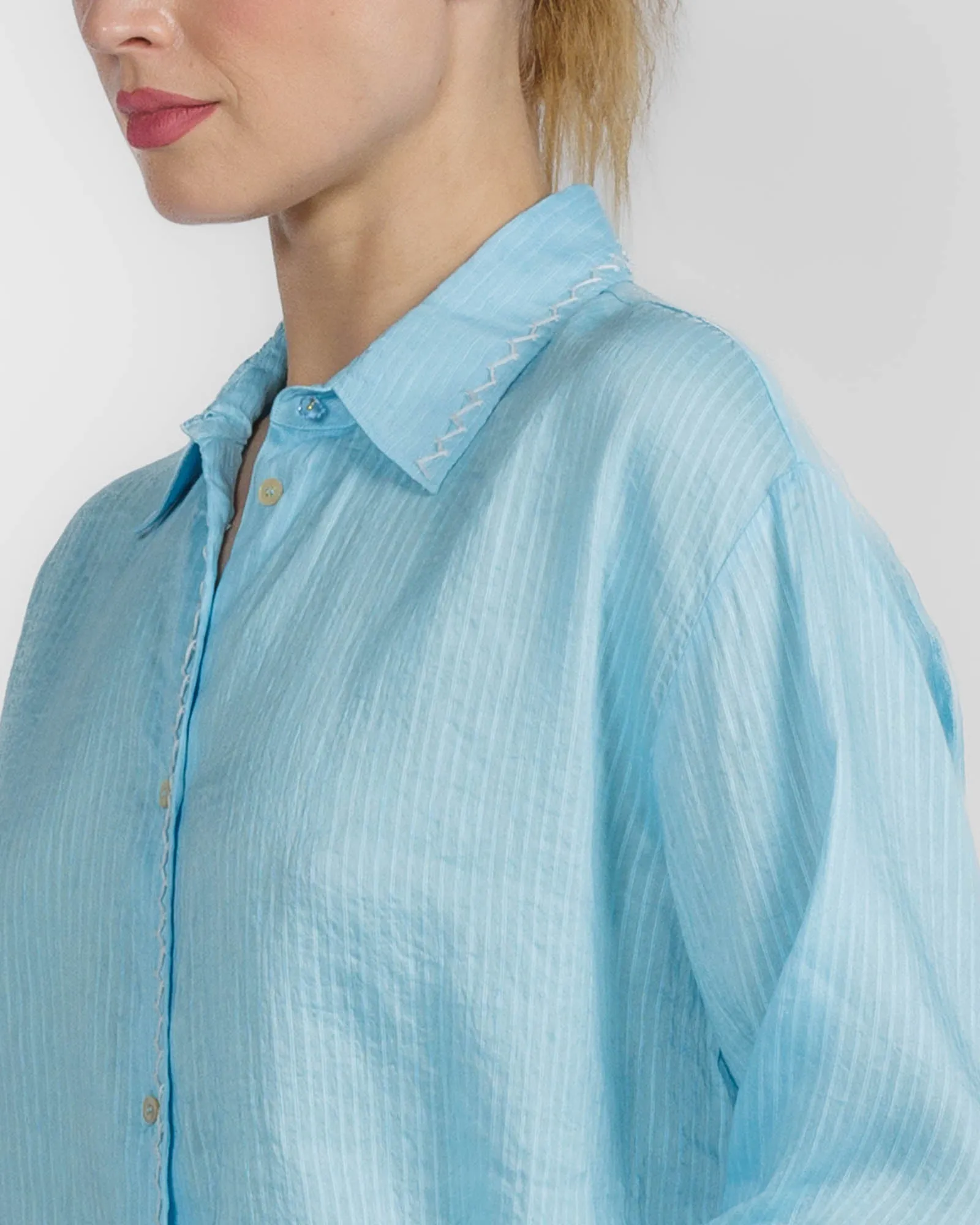 Pinstripe Shirt sold by TNT Fashion product image thumbnail 5
