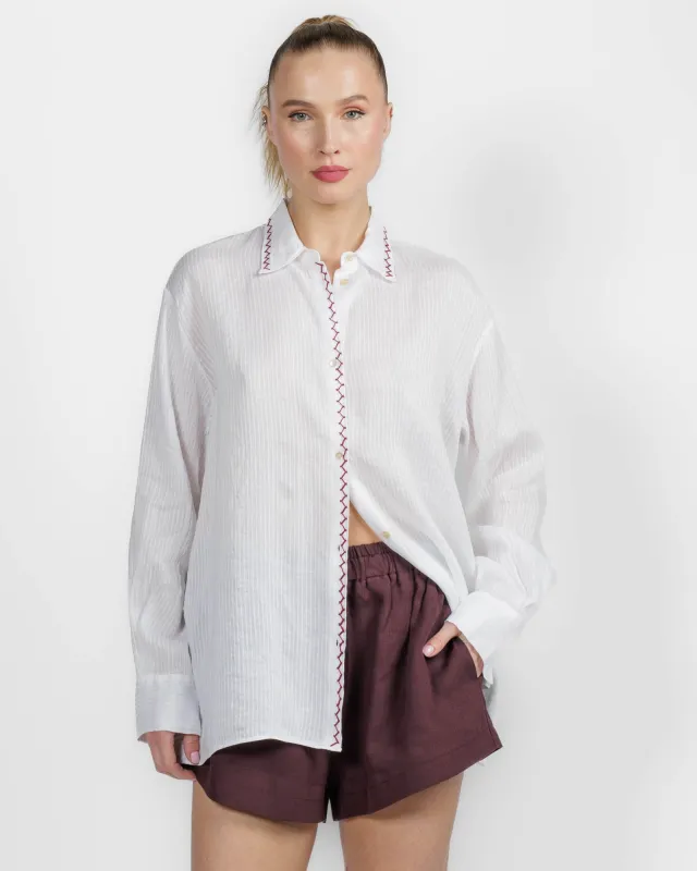 Pinstripe Shirt made by Forte Forte