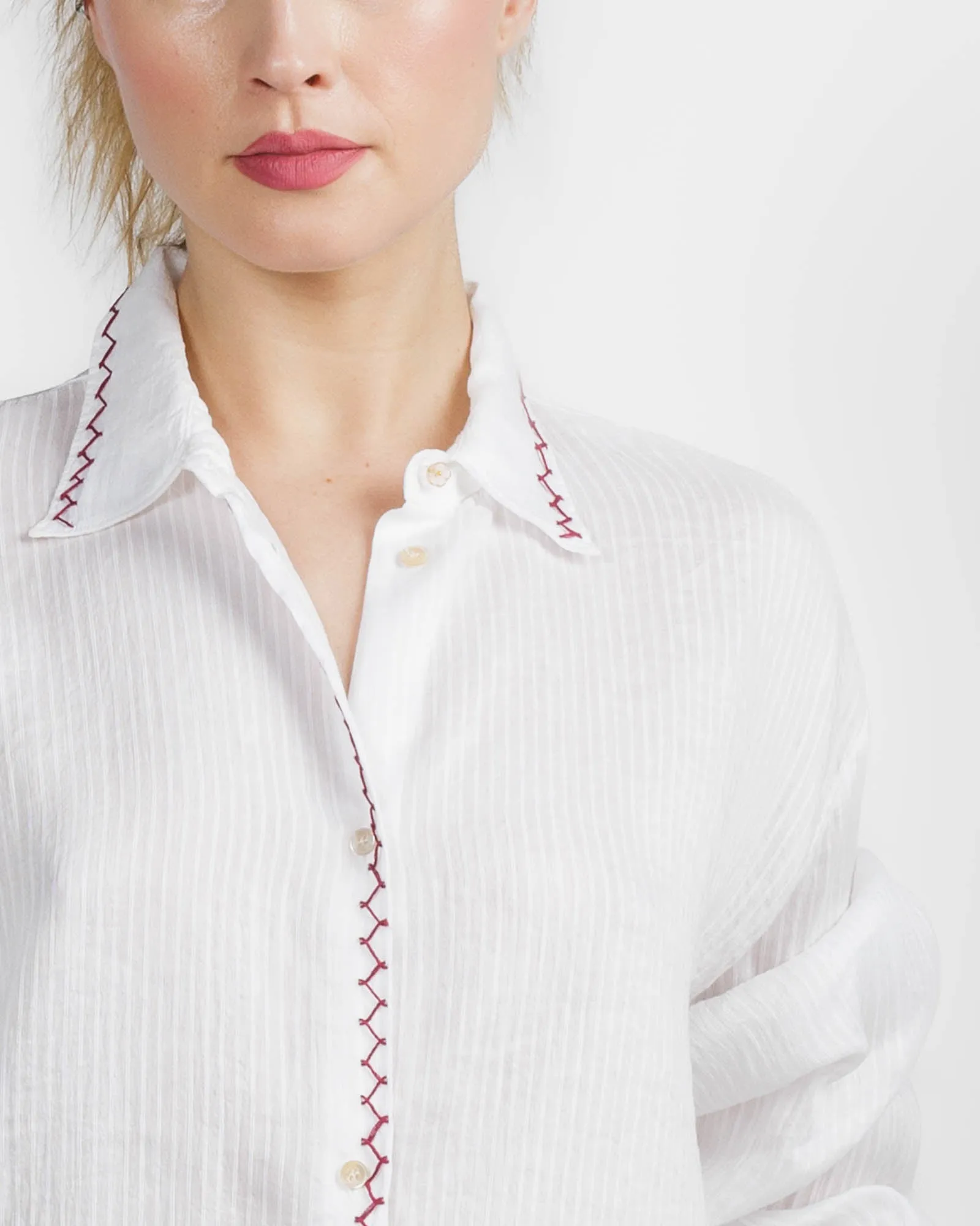 Pinstripe Shirt sold by TNT Fashion product image thumbnail 5