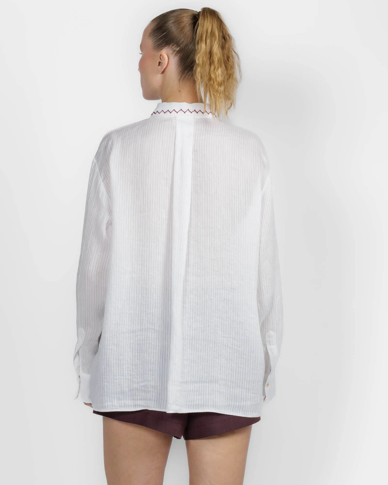 Pinstripe Shirt sold by TNT Fashion product image thumbnail 3