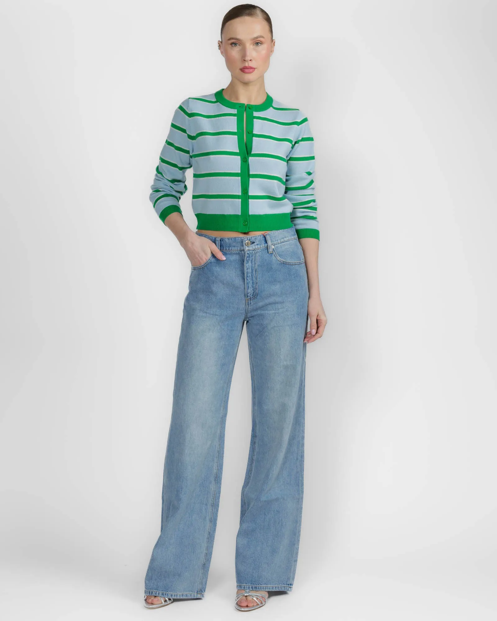 Dollie Stripe Cardigan sold by TNT Fashion product image thumbnail 2