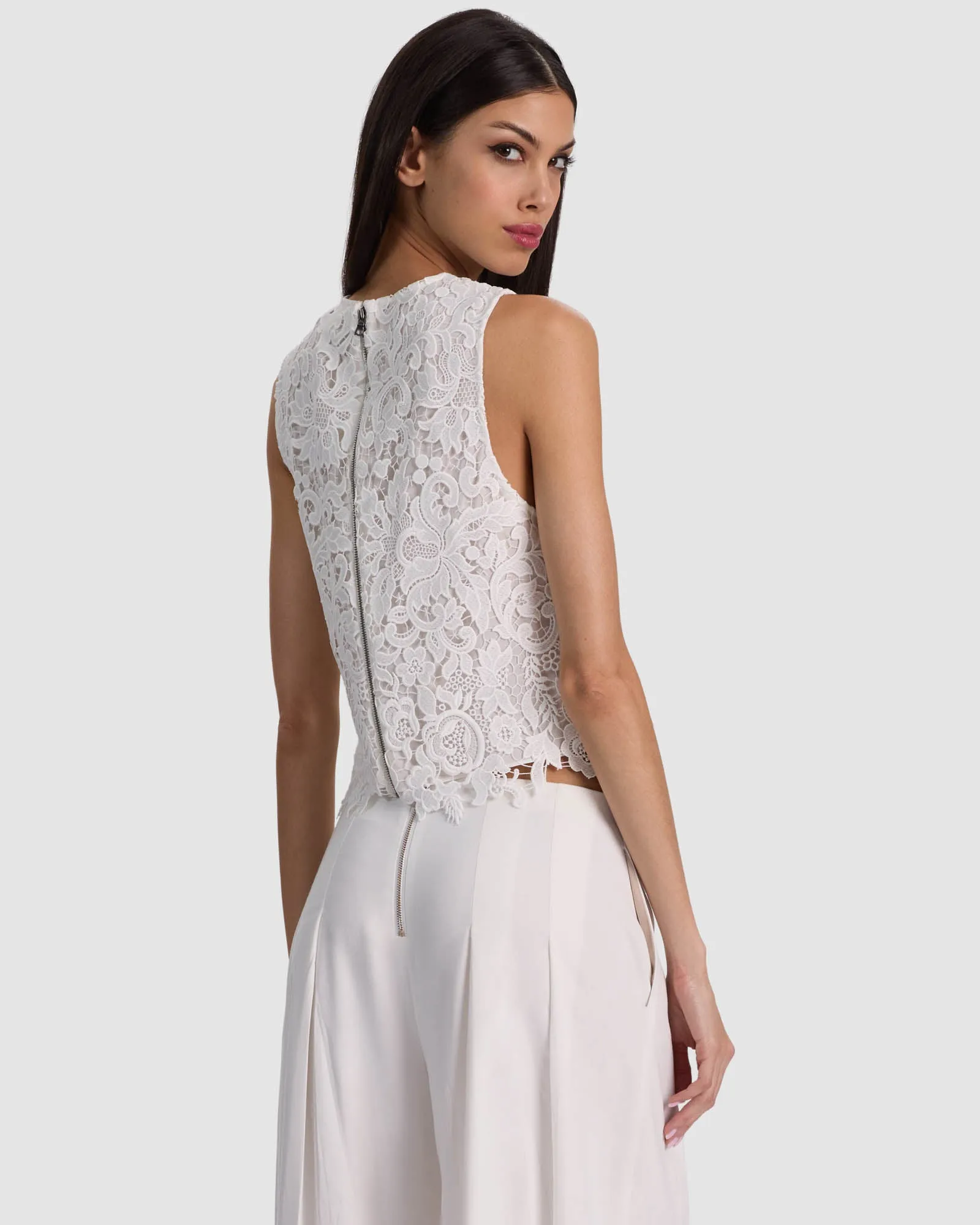 Amal Lace Tank sold by TNT Fashion product image thumbnail 3
