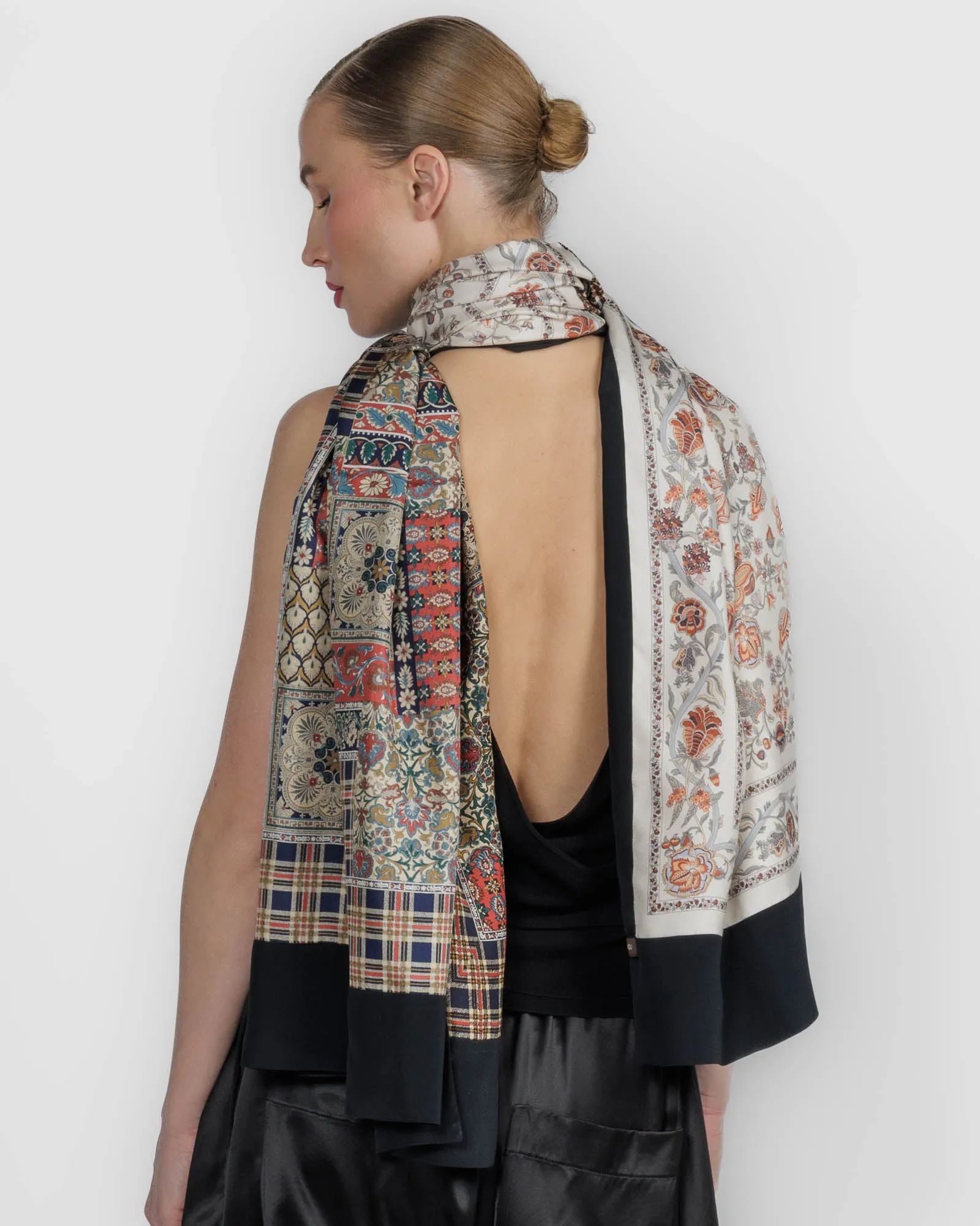 Double Vintage Scarf sold by TNT Fashion product image thumbnail 4