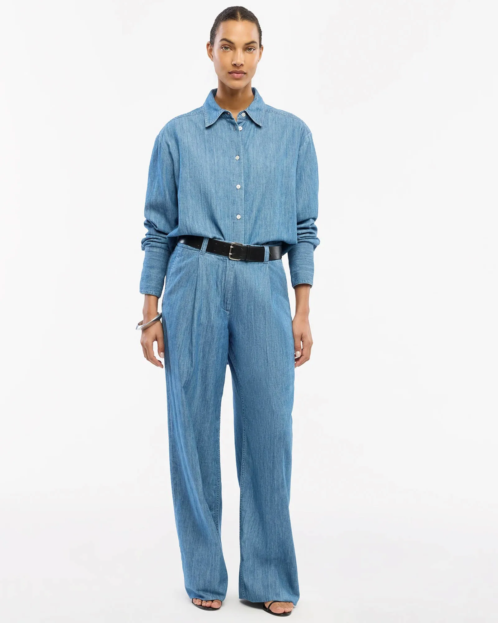 Chambray Shirt sold by TNT Fashion product image thumbnail 2