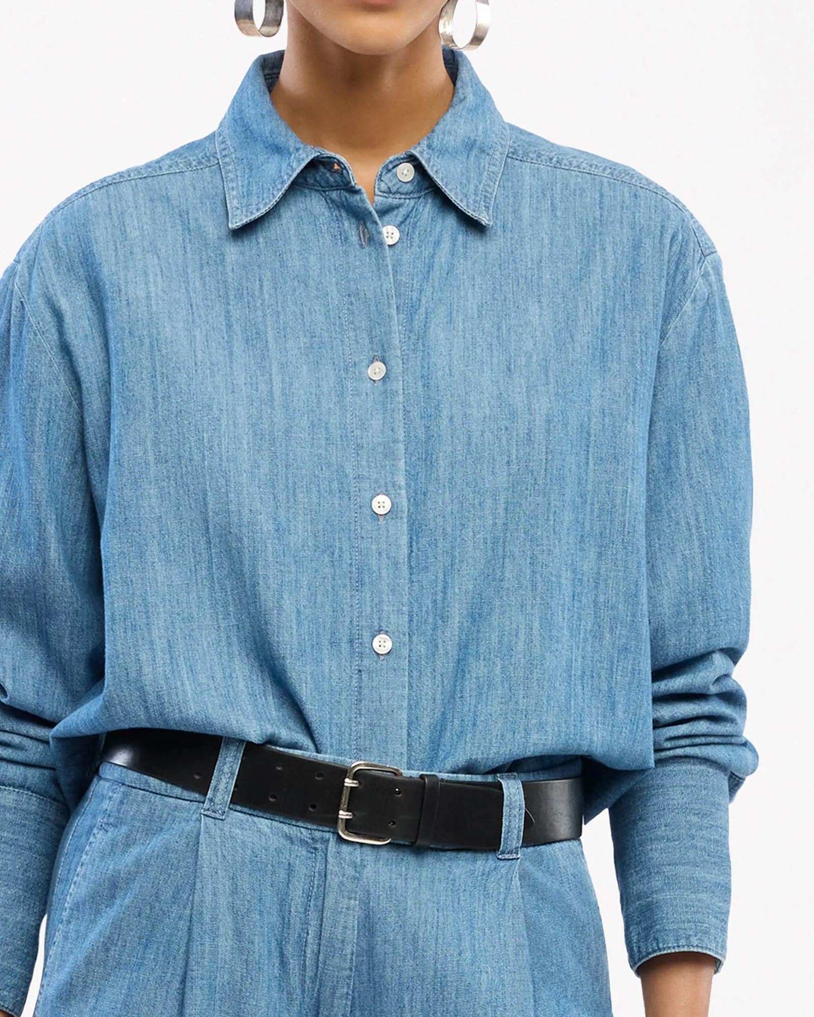 Chambray Shirt sold by TNT Fashion product image thumbnail 4