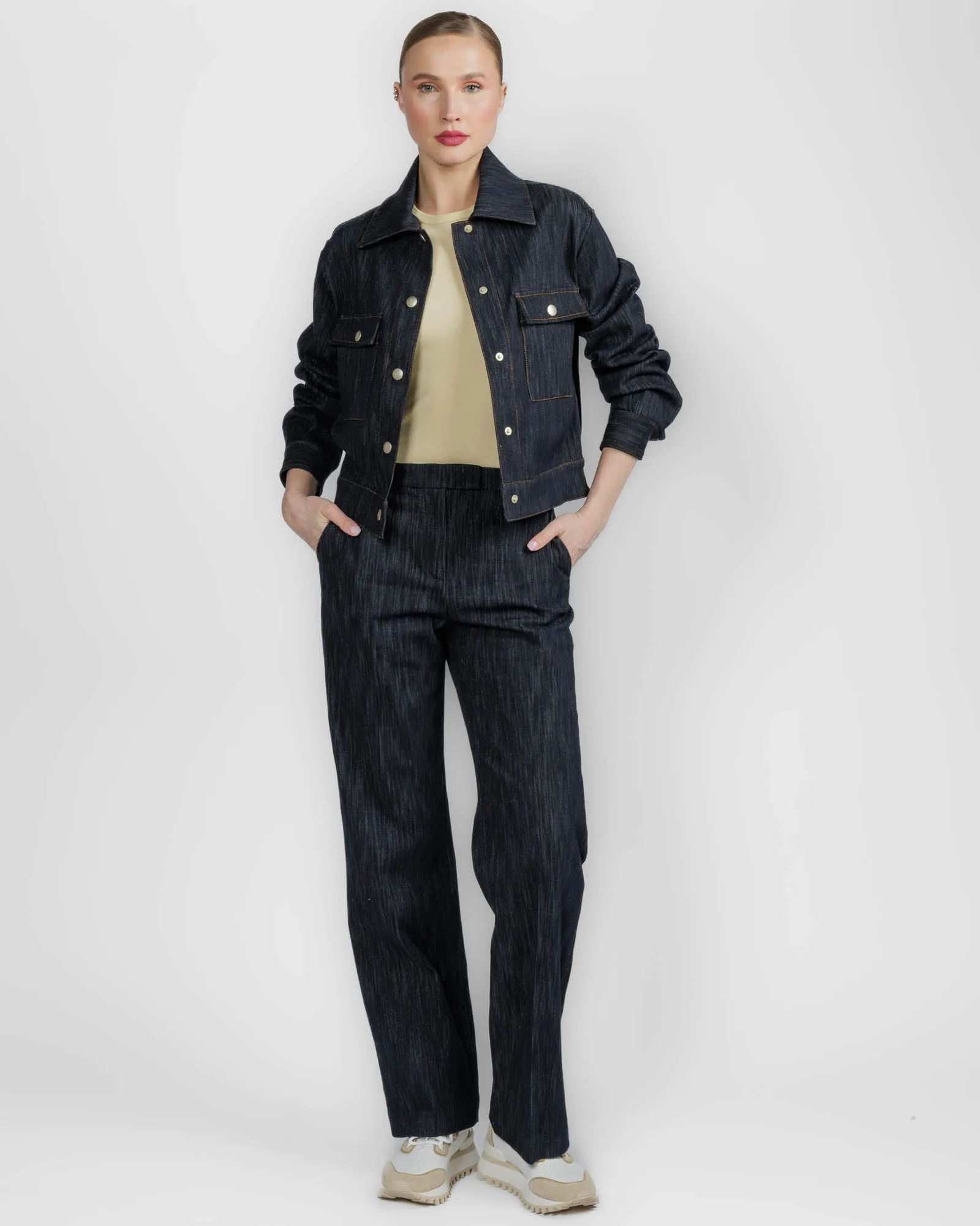French Collar Jacket sold by TNT Fashion product image thumbnail 2