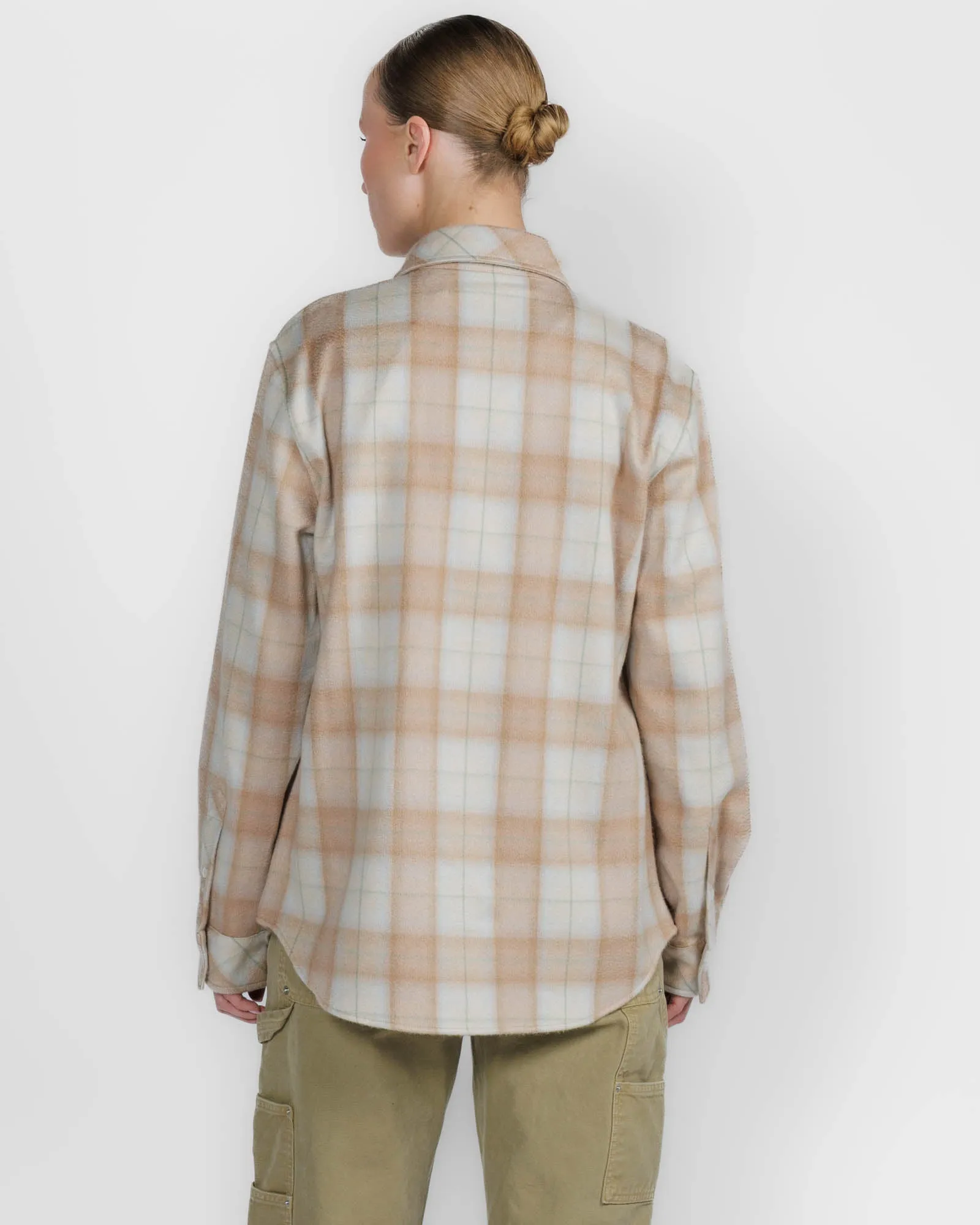 Champagne Tartan Shirt sold by TNT Fashion product image thumbnail 3