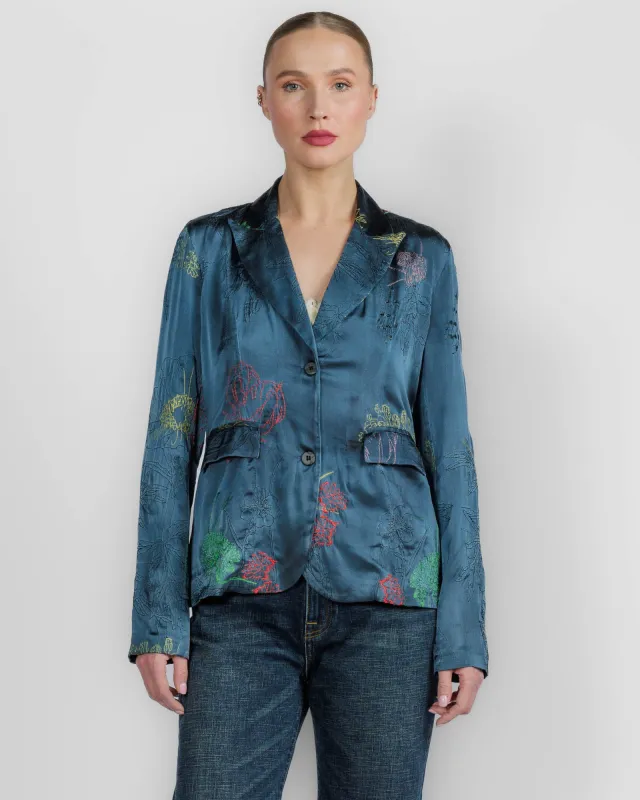 Poppy Embroidered Jacket made by Avant Toi