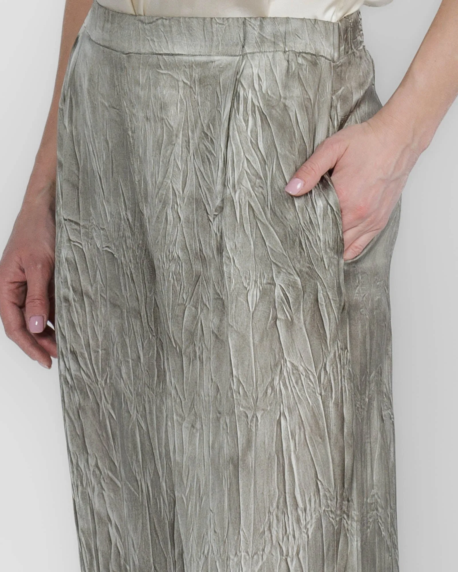Crumpled Palazzo Pant sold by TNT Fashion product image thumbnail 5