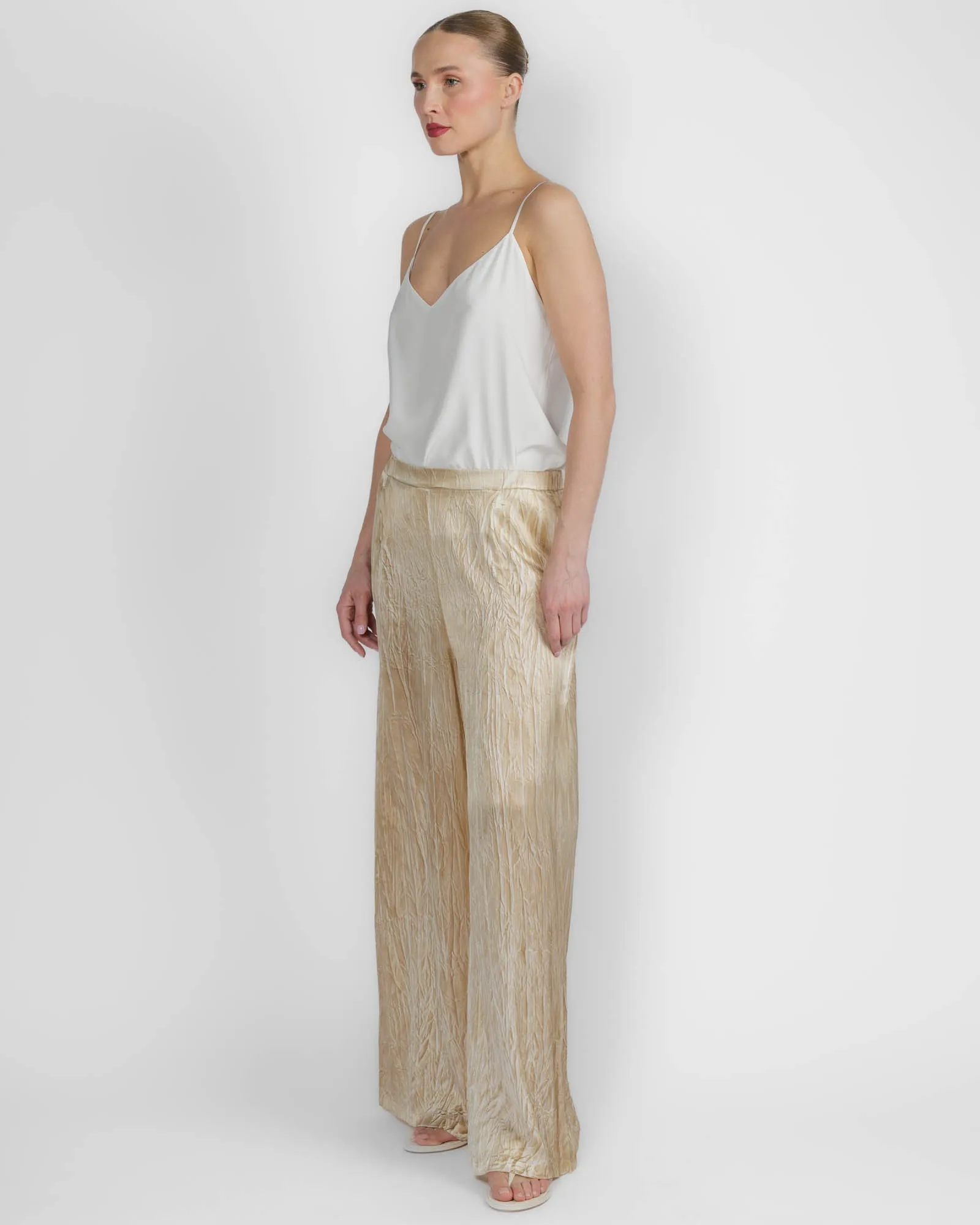 Crumpled Palazzo Pant sold by TNT Fashion product image thumbnail 4