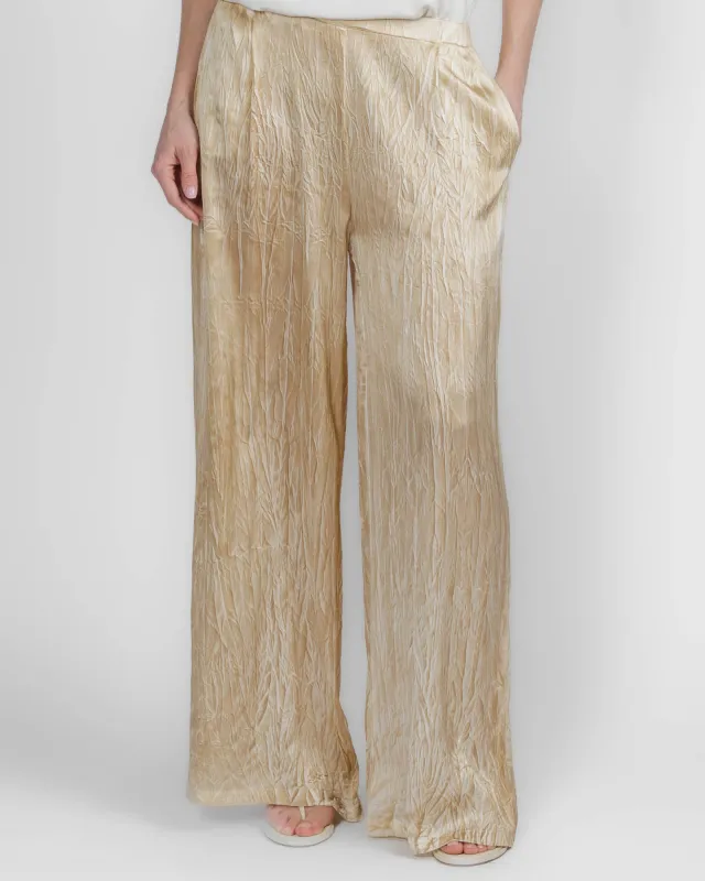 Crumpled Palazzo Pant made by Avant Toi