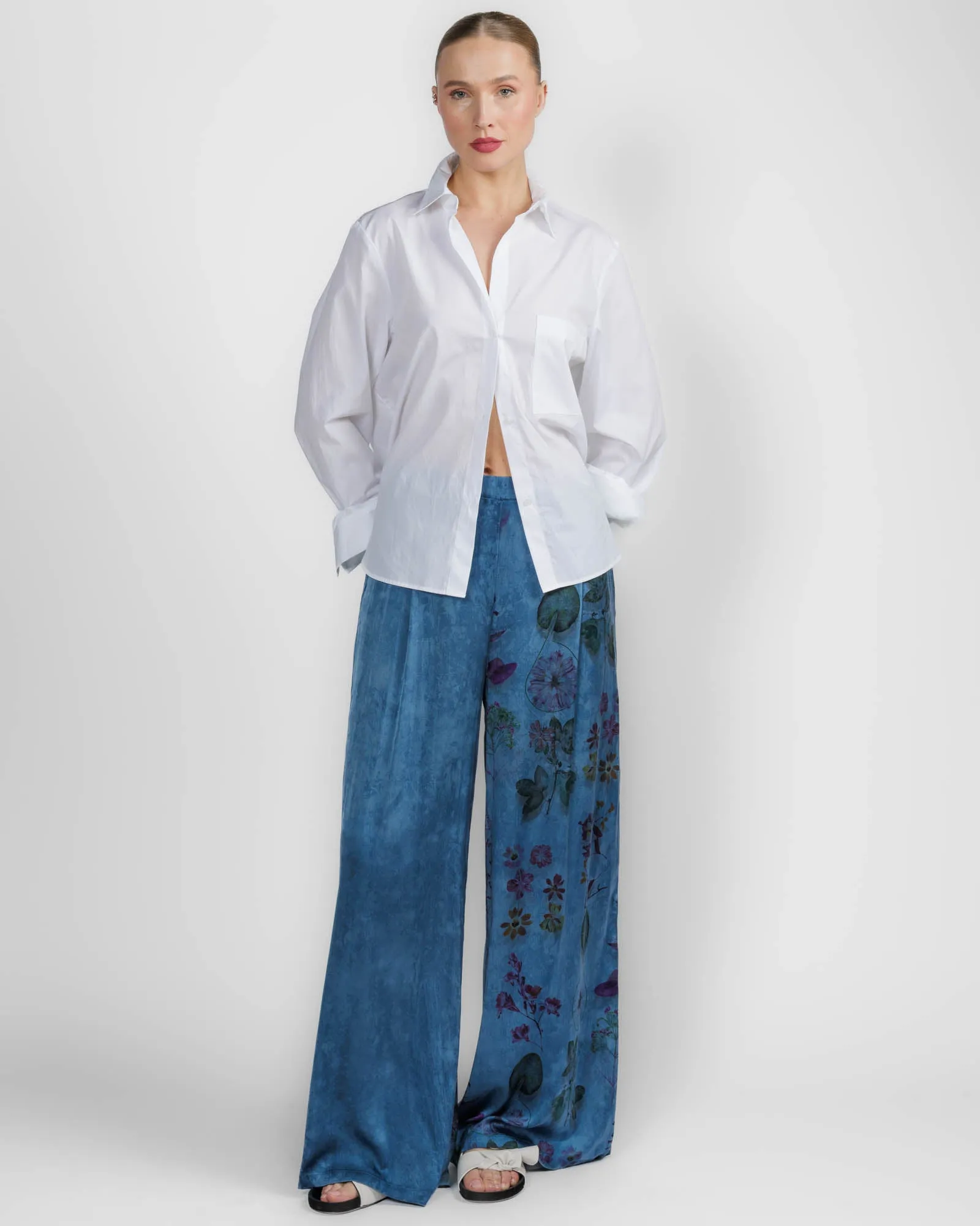 Patchwork Palazzo Pant sold by TNT Fashion product image thumbnail 2