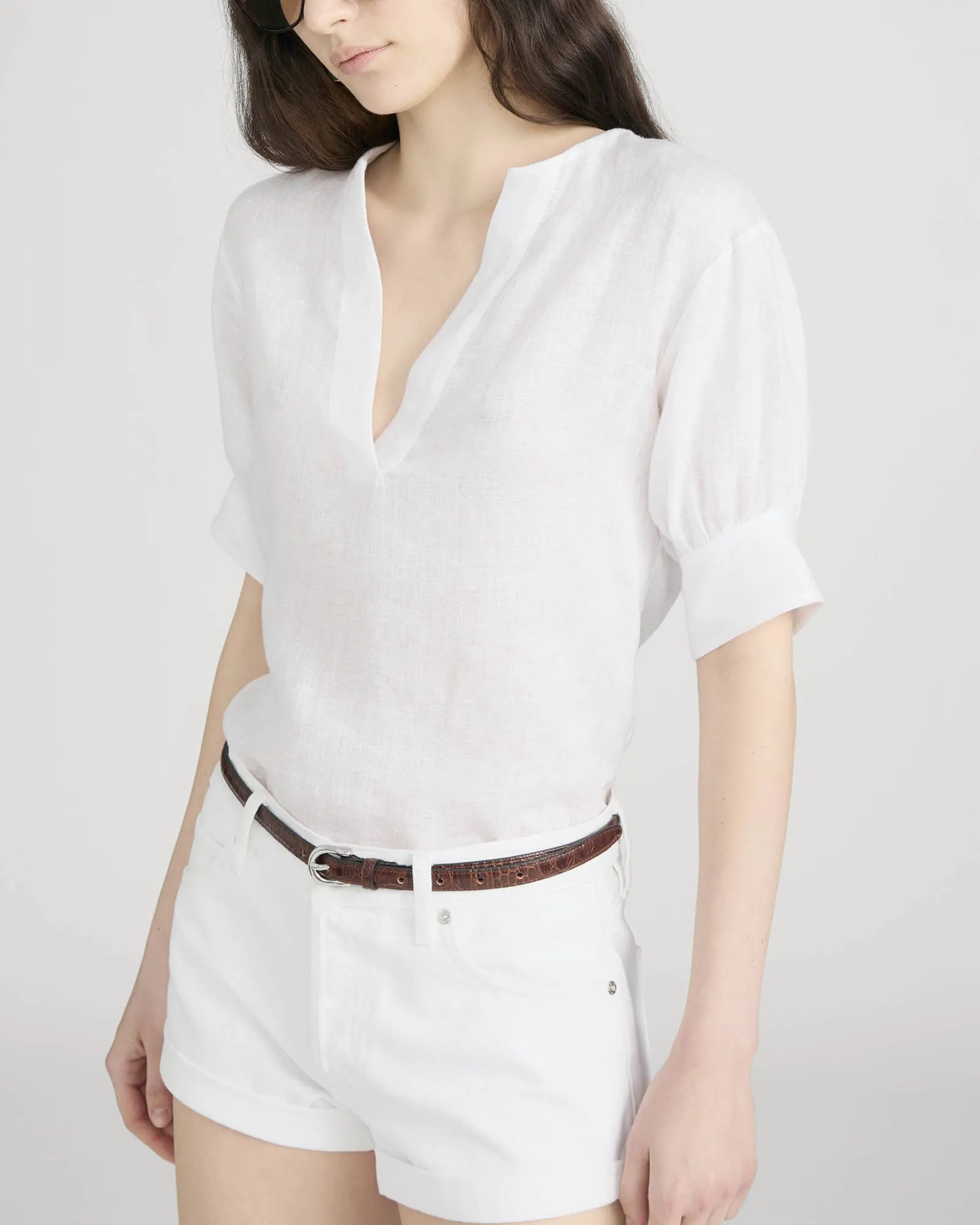 V-Neck Popover Top sold by TNT Fashion product image thumbnail 4