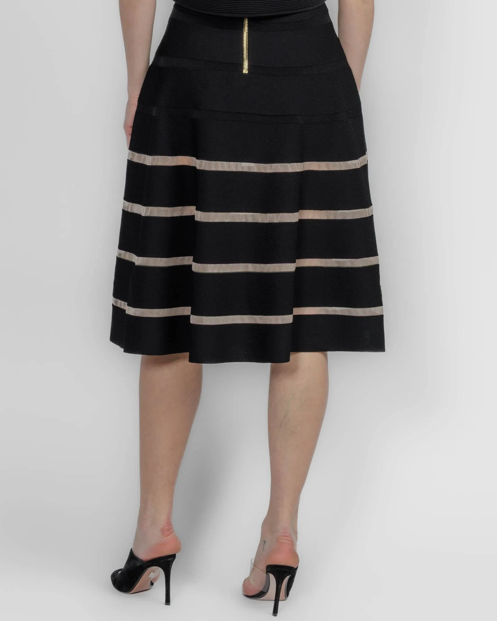 Stripe Flare Skirt sold by TNT Fashion product image thumbnail 3