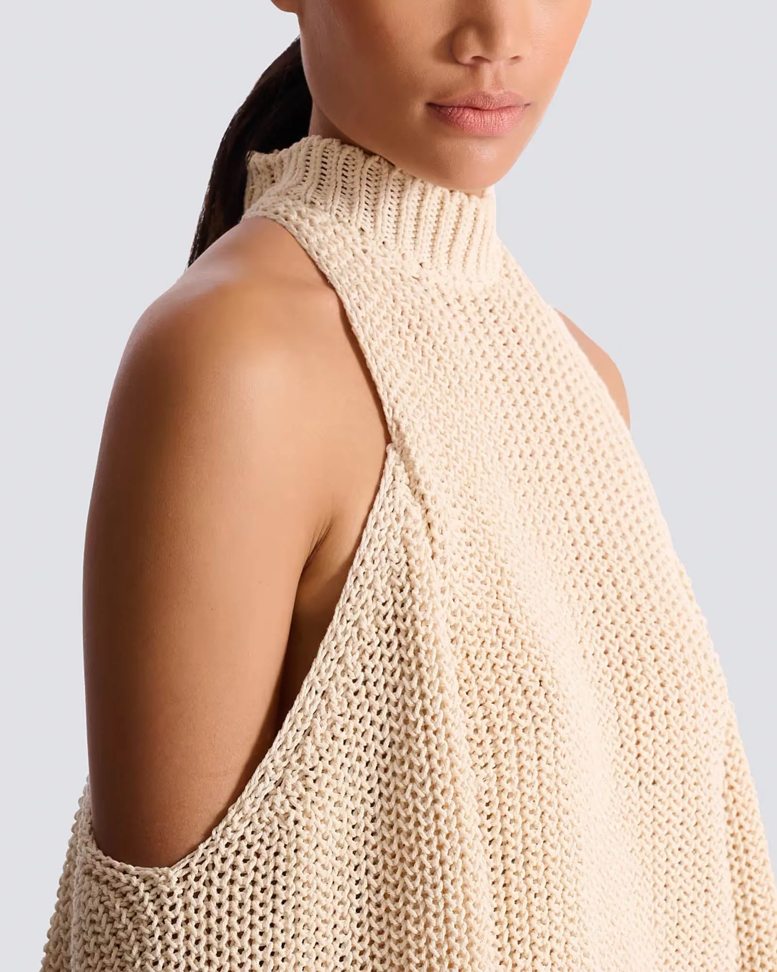 Open Shoulder Sweater sold by TNT Fashion product image thumbnail 4