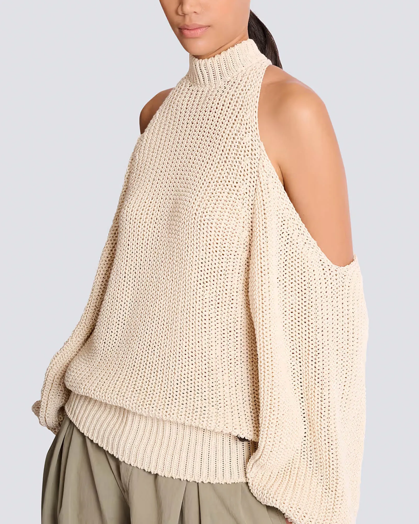 Open Shoulder Sweater sold by TNT Fashion product image thumbnail 3