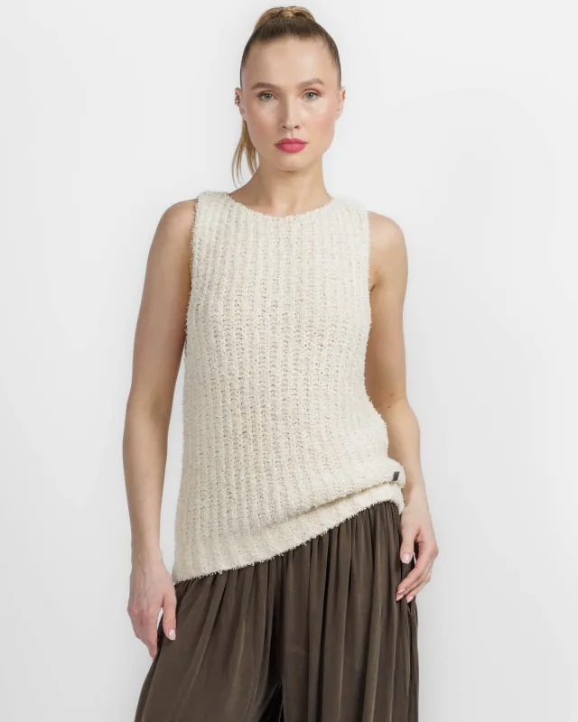 Cotton Blend Top made by Balmain