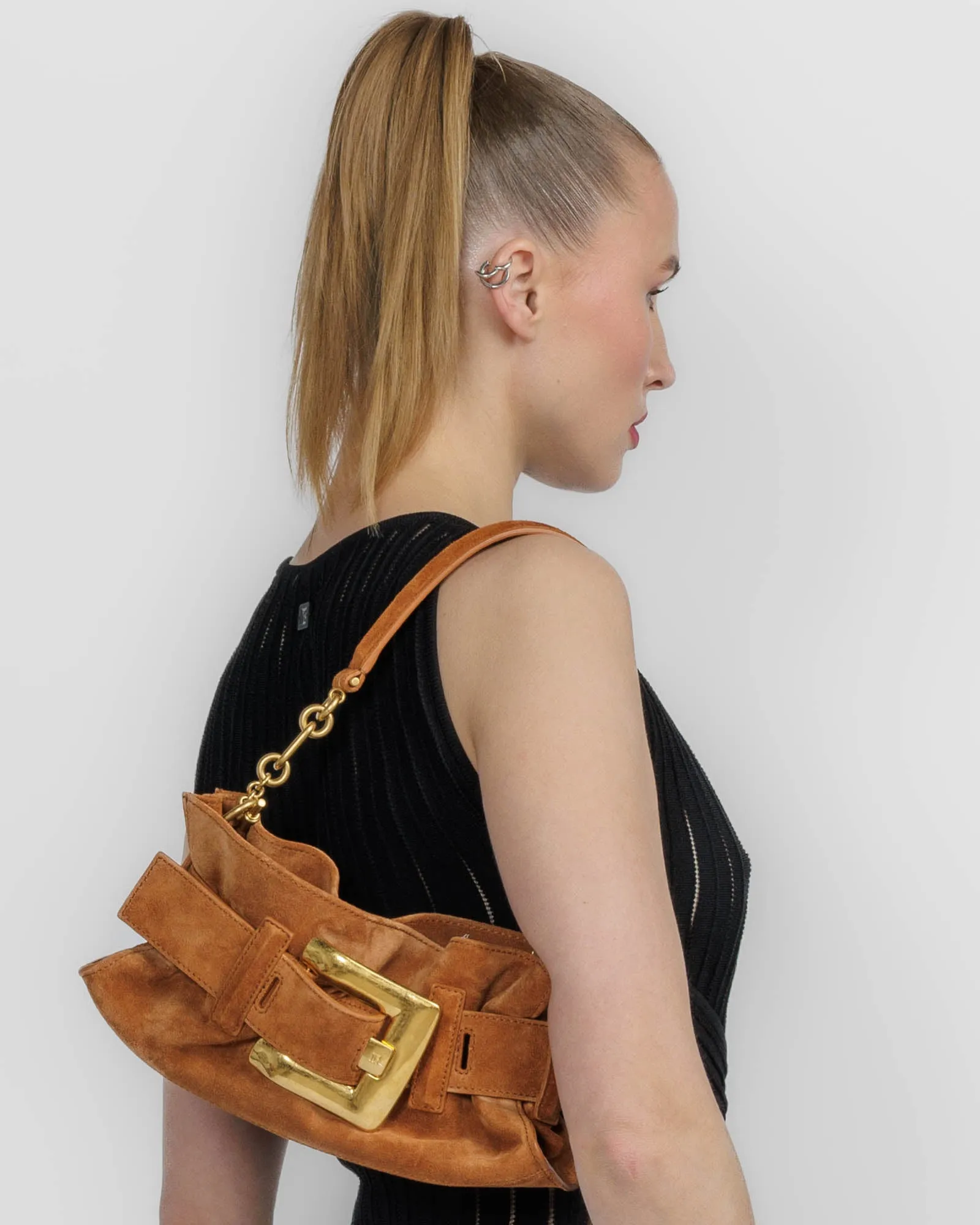 Anthem Mini Suede Bag sold by TNT Fashion product image thumbnail 2