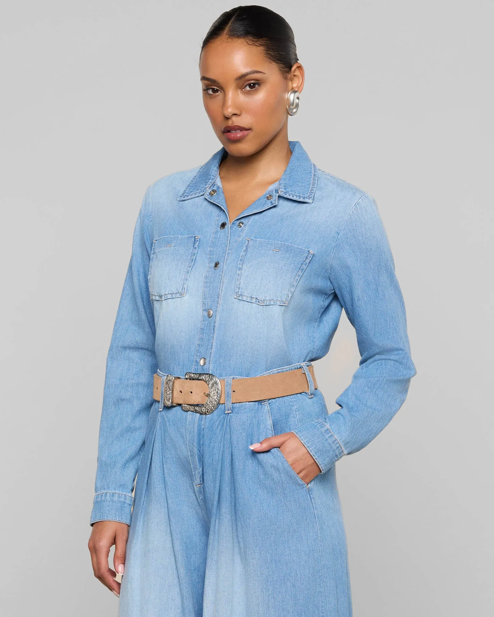 Isla Denim Shirt sold by TNT Fashion product image thumbnail 4