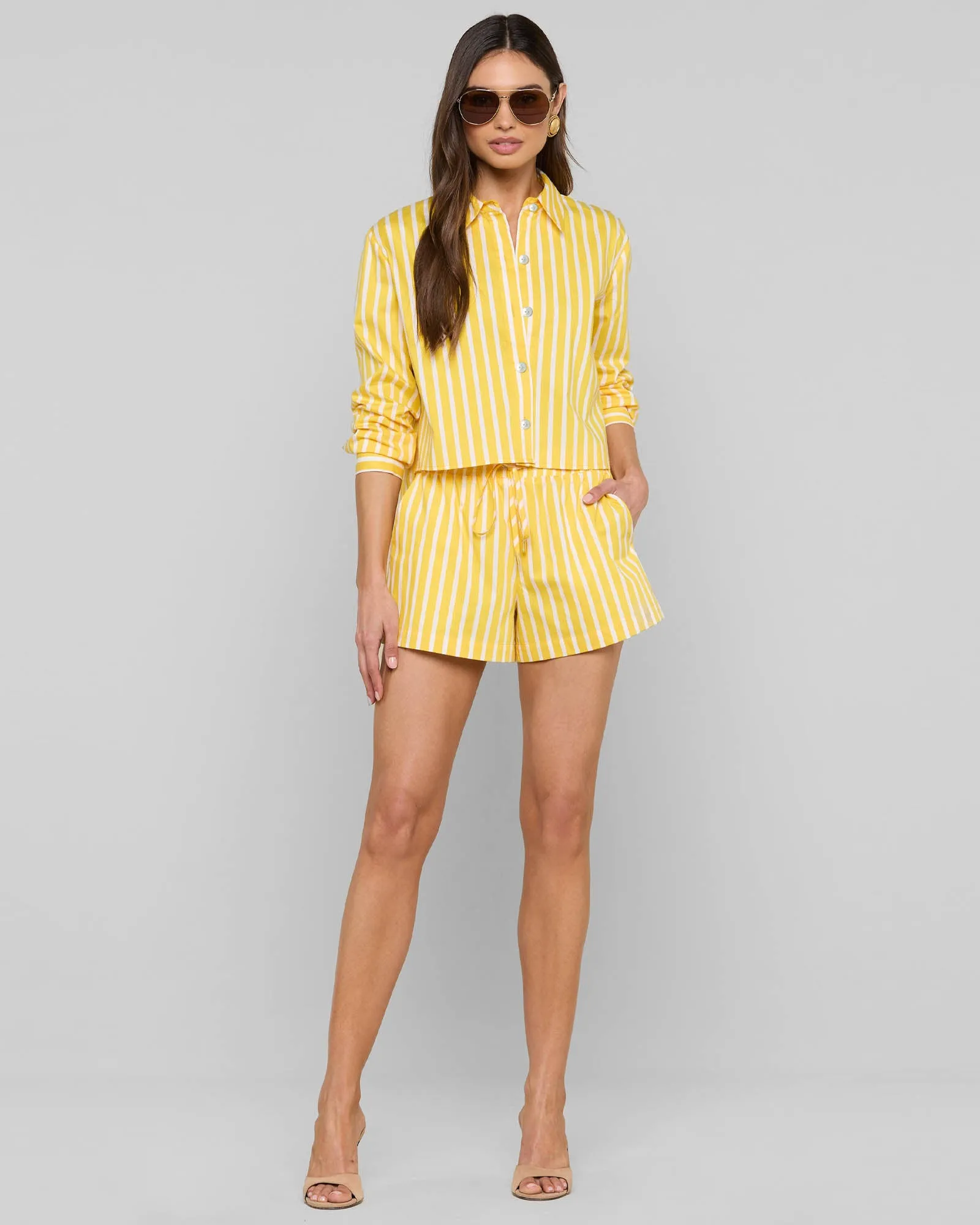 Cosette Crop Shirt sold by TNT Fashion product image thumbnail 2