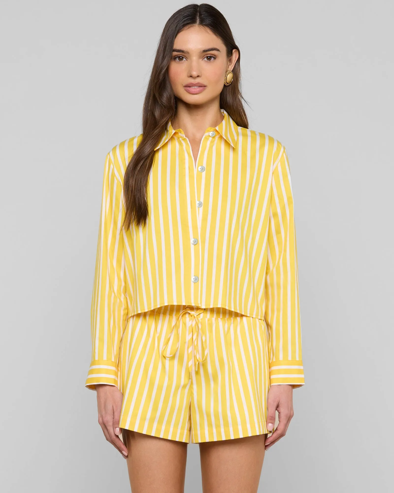 Cosette Crop Shirt sold by TNT Fashion