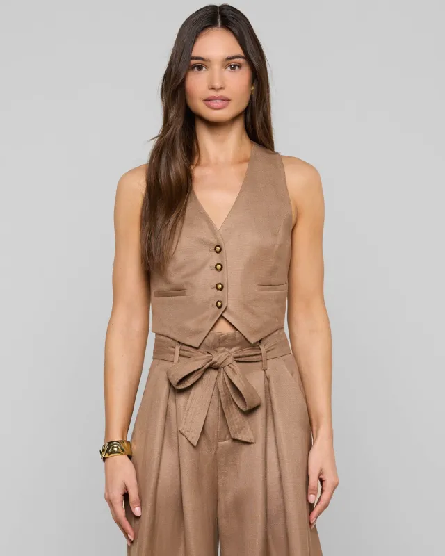 Jianna Short Vest made by L'AGENCE