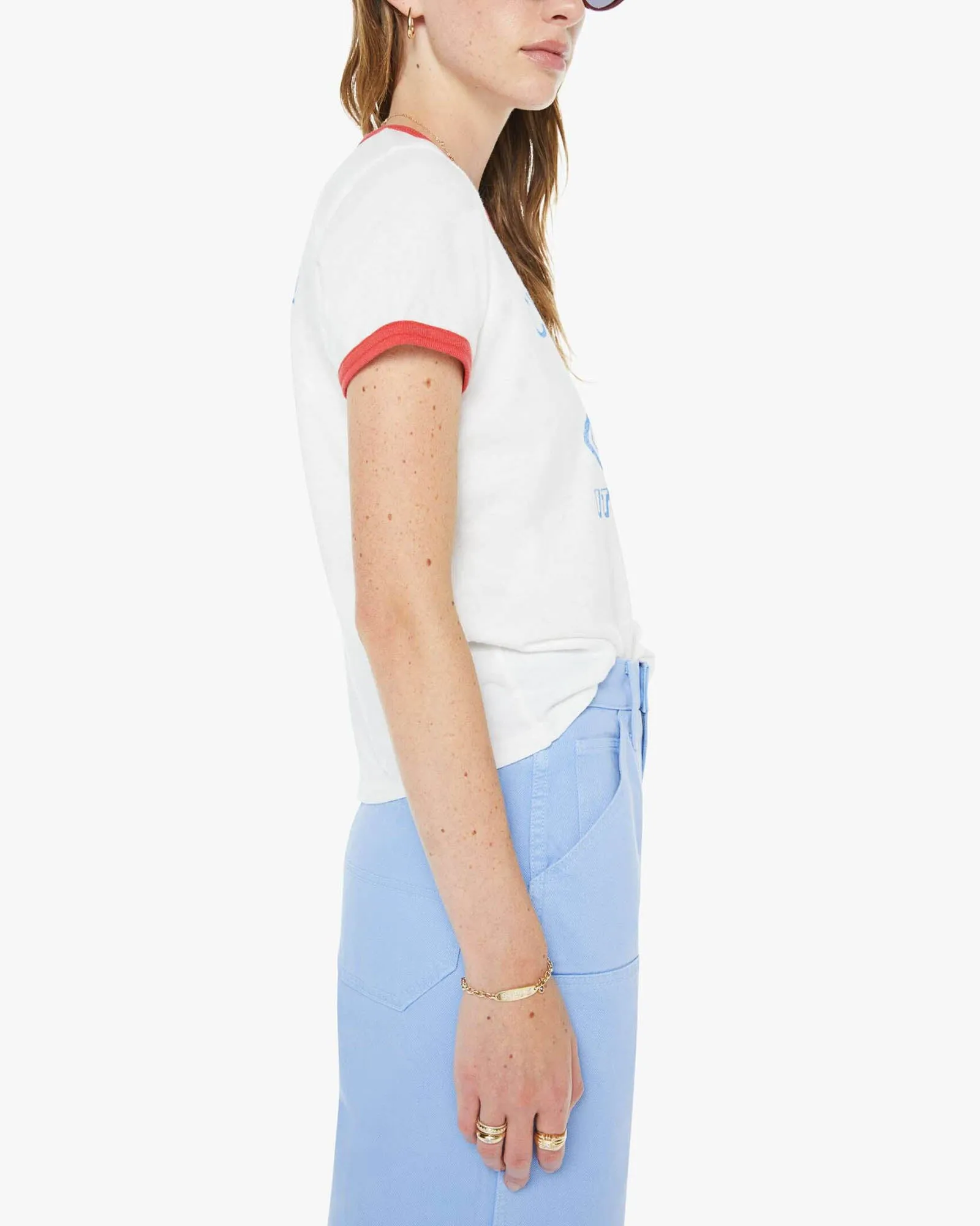 Lil Goodie Ringer T-Shirt sold by TNT Fashion product image thumbnail 4