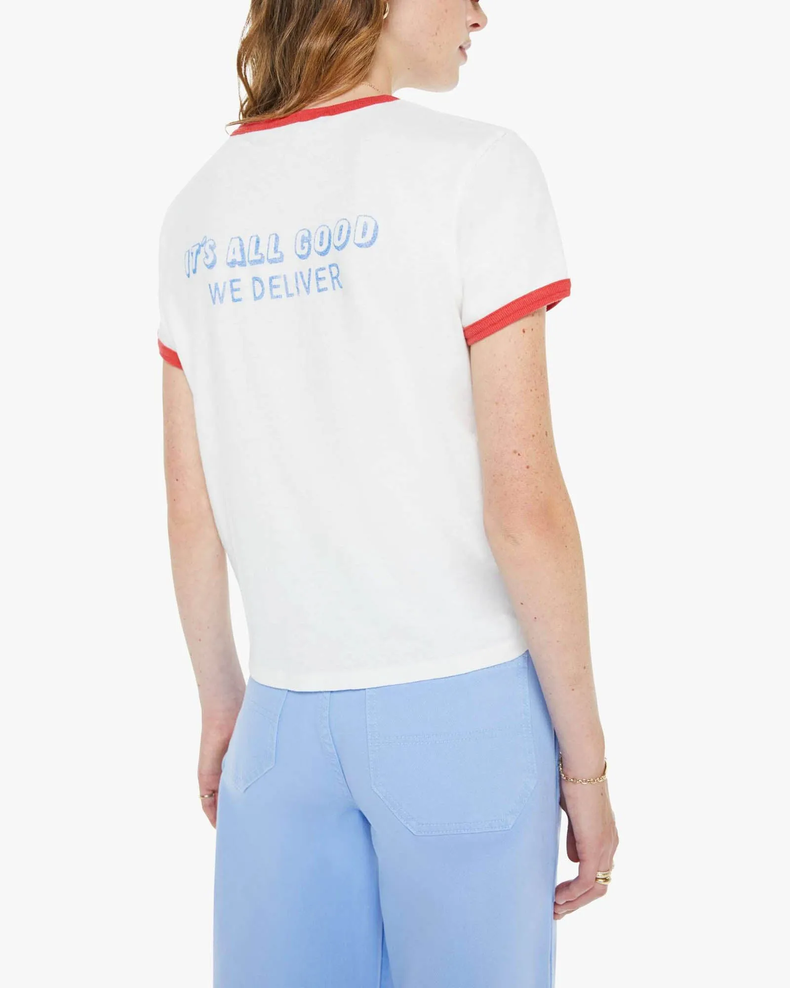 Lil Goodie Ringer T-Shirt sold by TNT Fashion product image thumbnail 3
