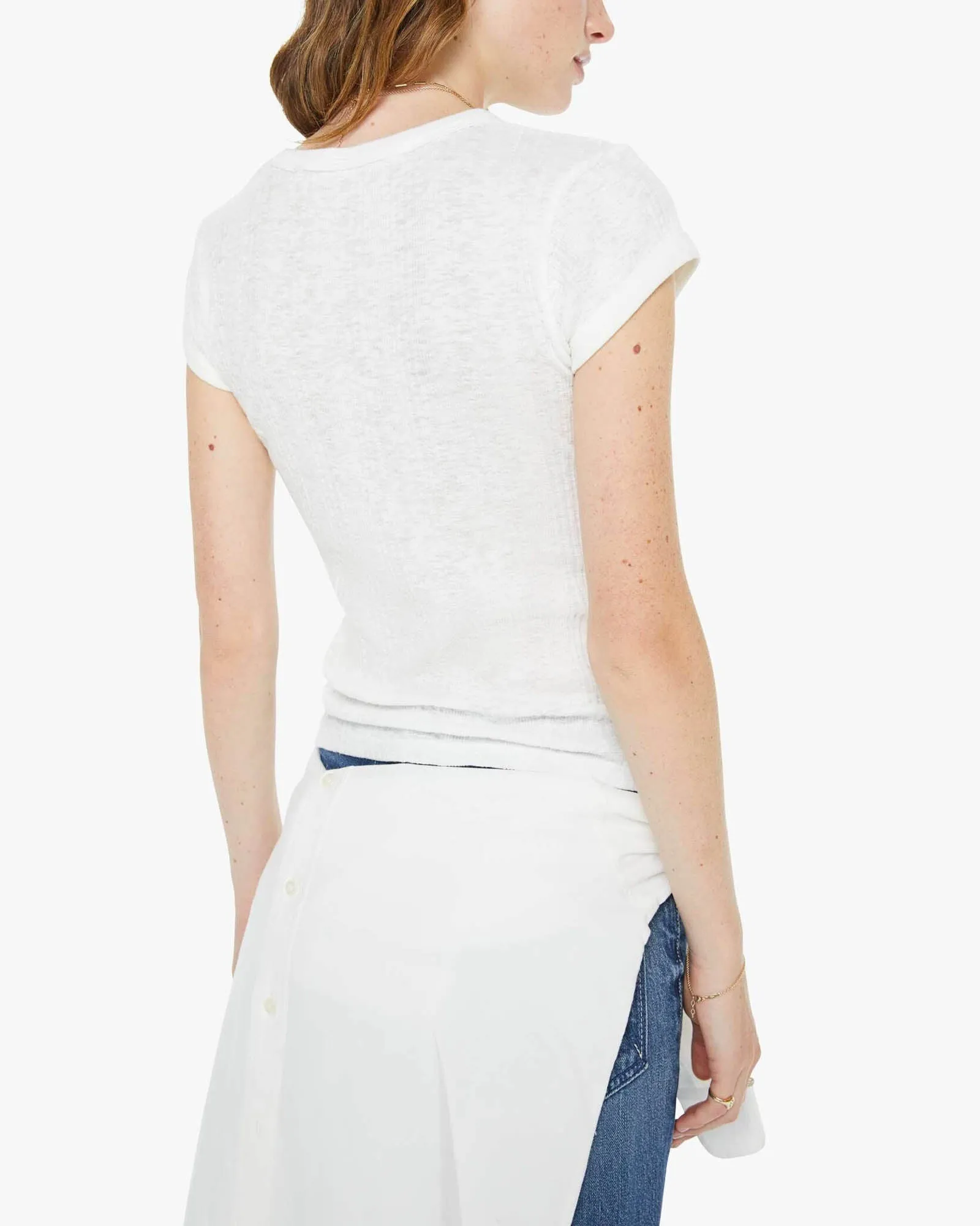 Itty bity Ringer Top sold by TNT Fashion product image thumbnail 3