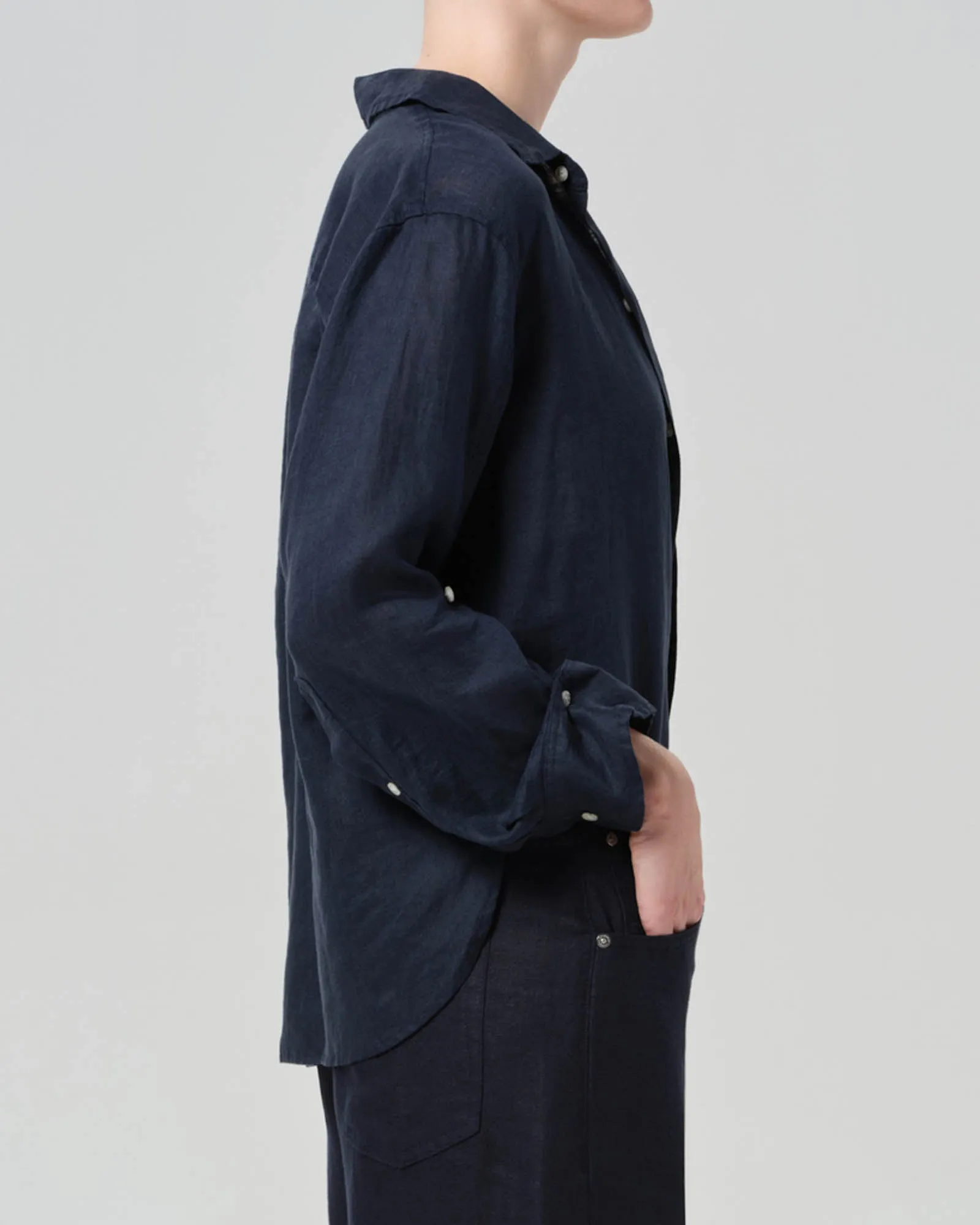 Kayla Shrunken Shirt sold by TNT Fashion product image thumbnail 4