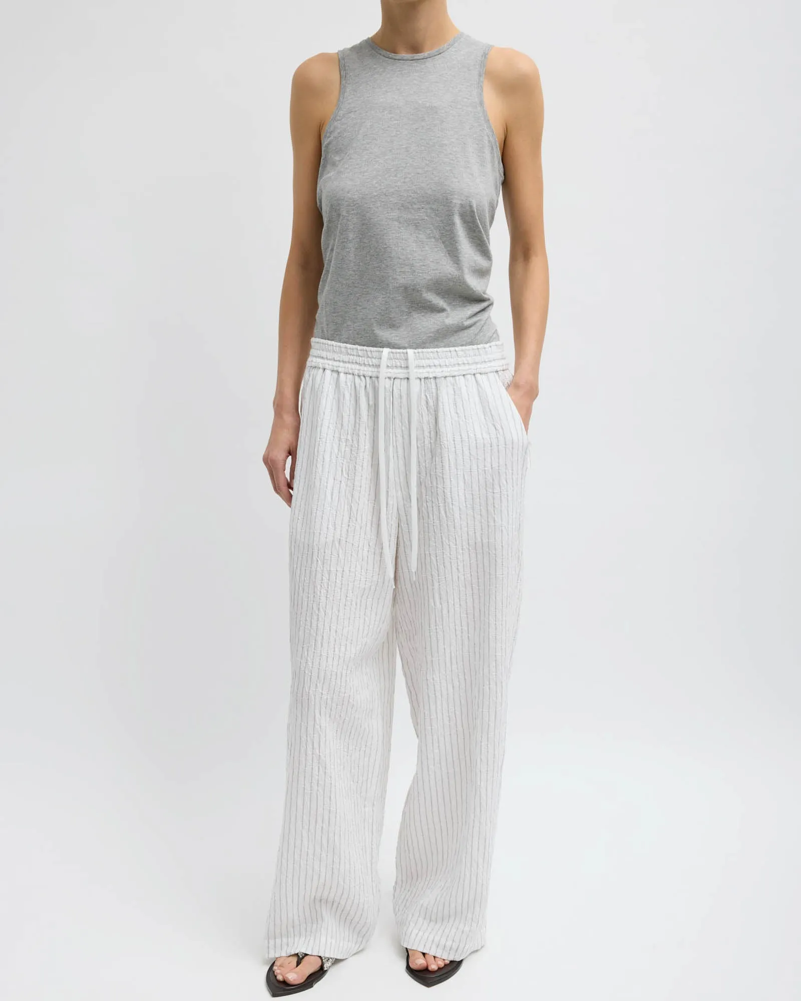 Crinkle Stripe Pant sold by TNT Fashion product image thumbnail 2