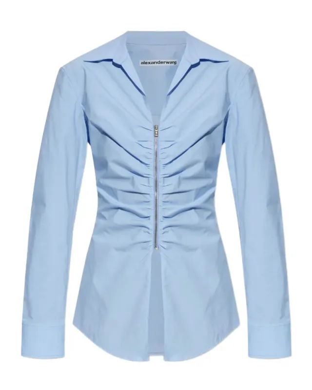 Gathered Shirt made by Alexander Wang