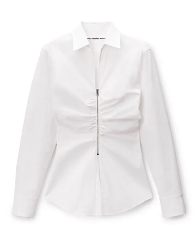 Gathered Shirt made by Alexander Wang